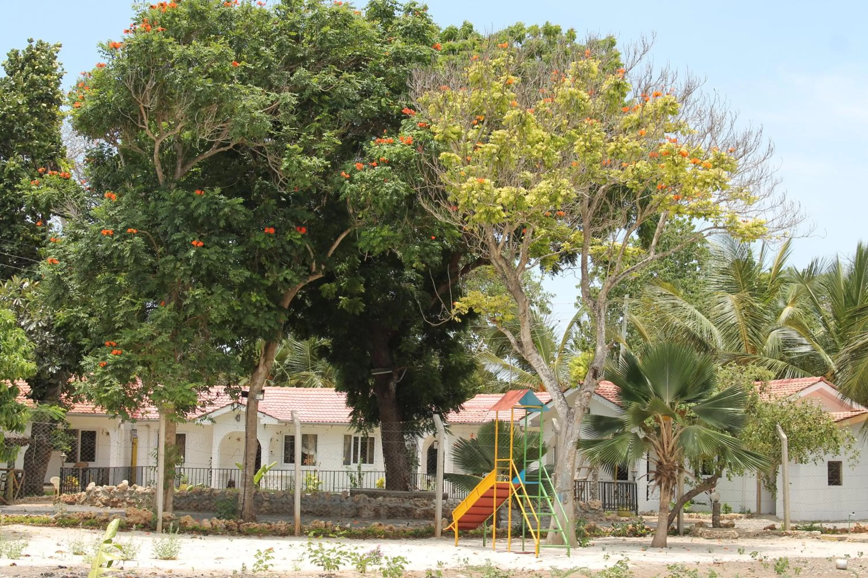 Children play ground in Oluwa Seun Beach Cottages, Mtwapa