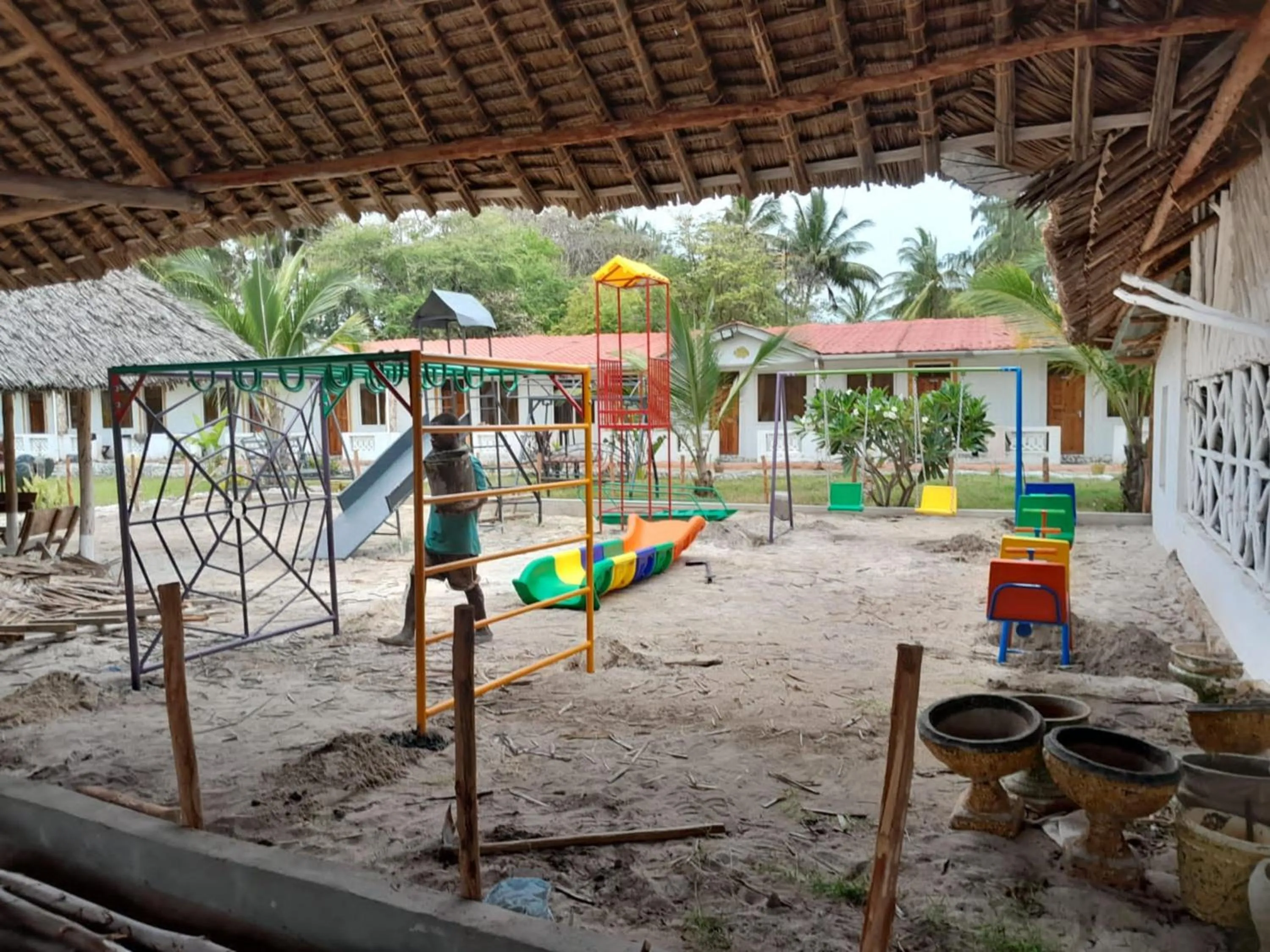 Garden in Oluwa Seun Beach Cottages, Mtwapa