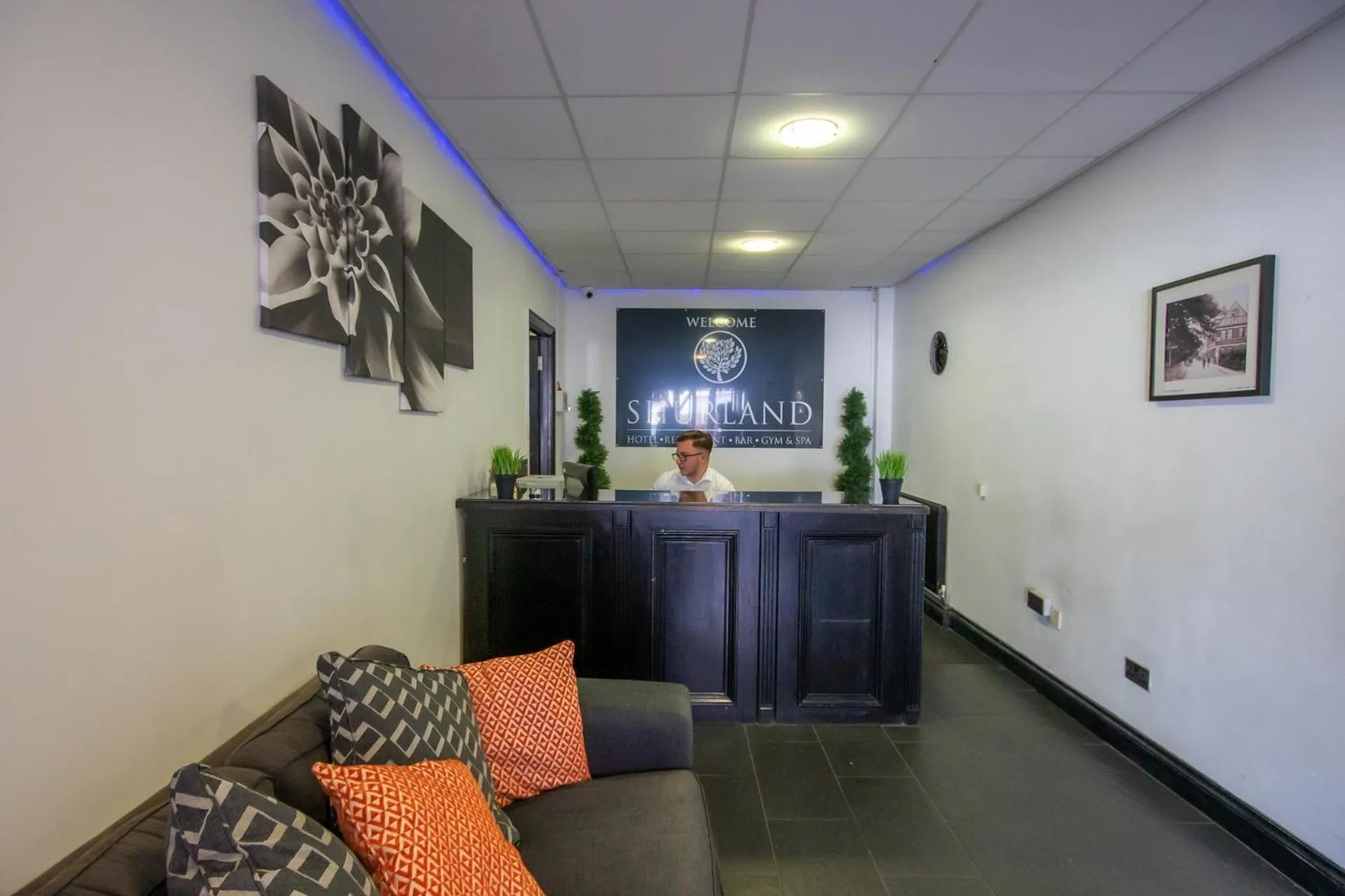 Lobby or reception in The Shurland Hotel Gym Spa