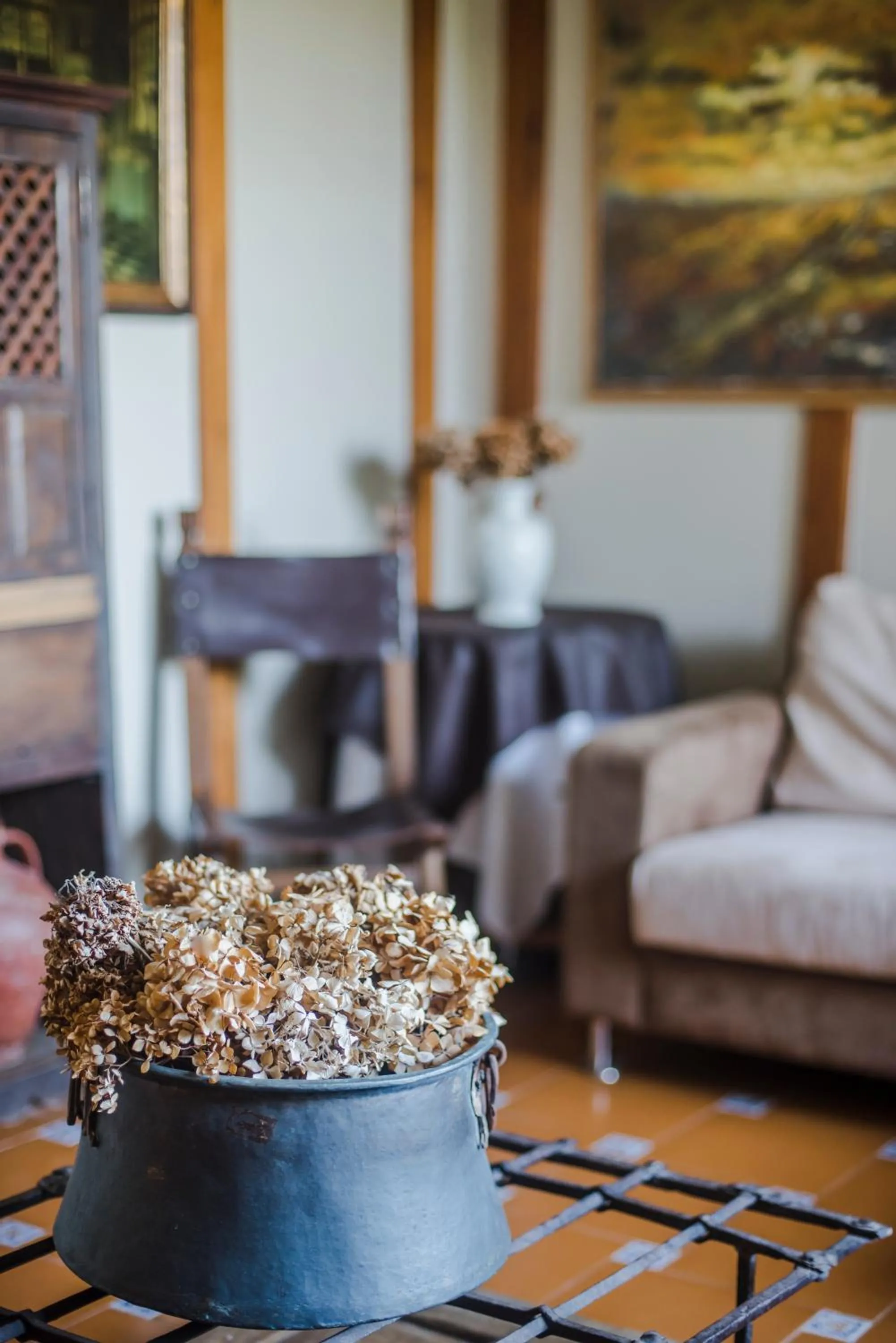 Living room in La Posada de Langre