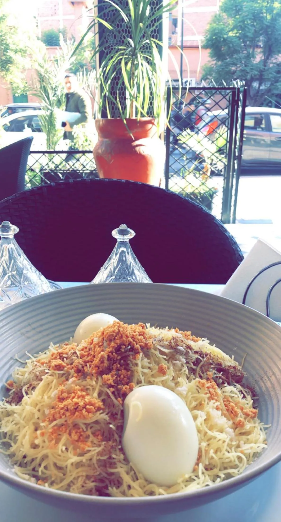 Patio in Hotel Tachfine