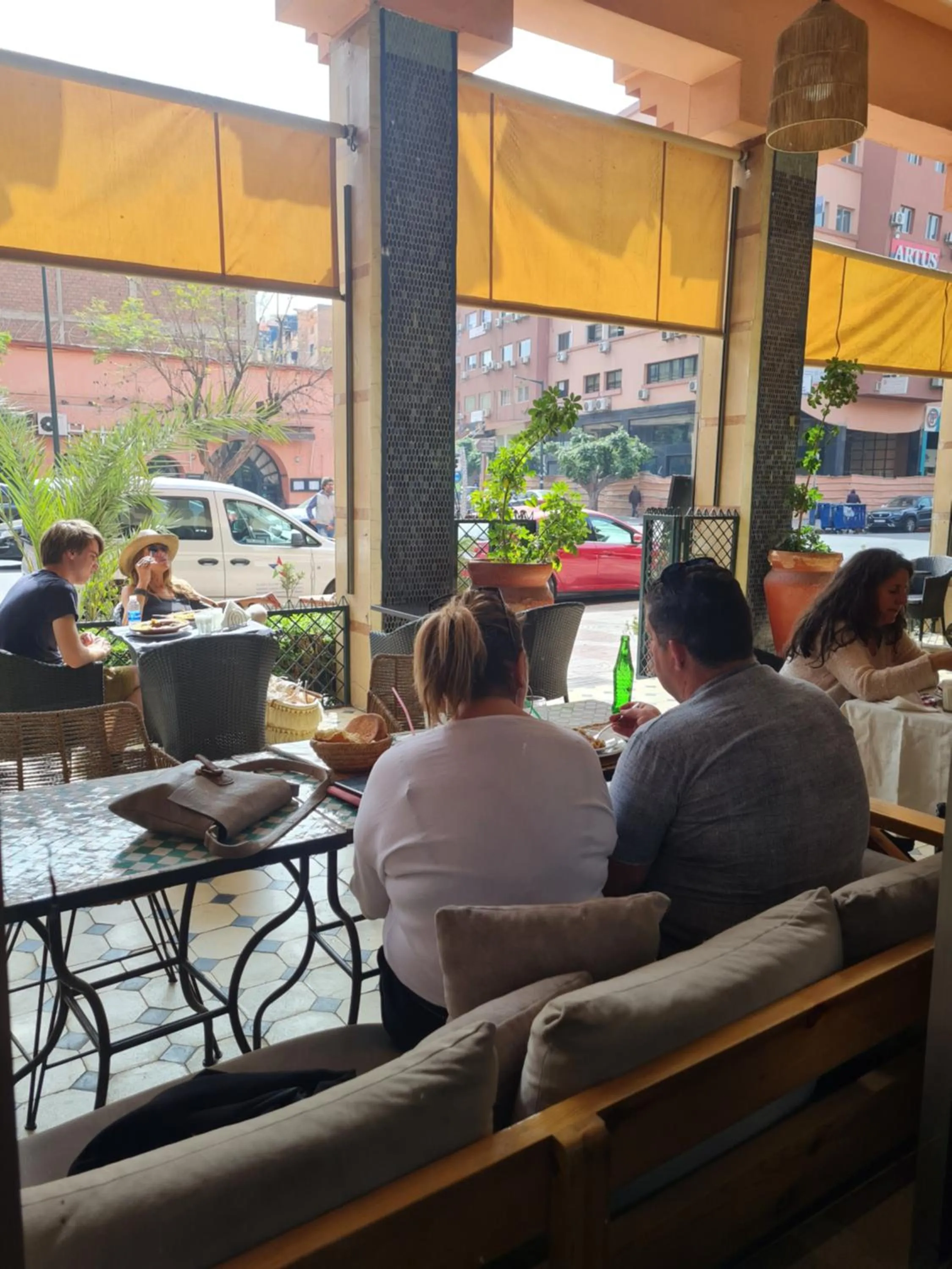 Patio in Hotel Tachfine