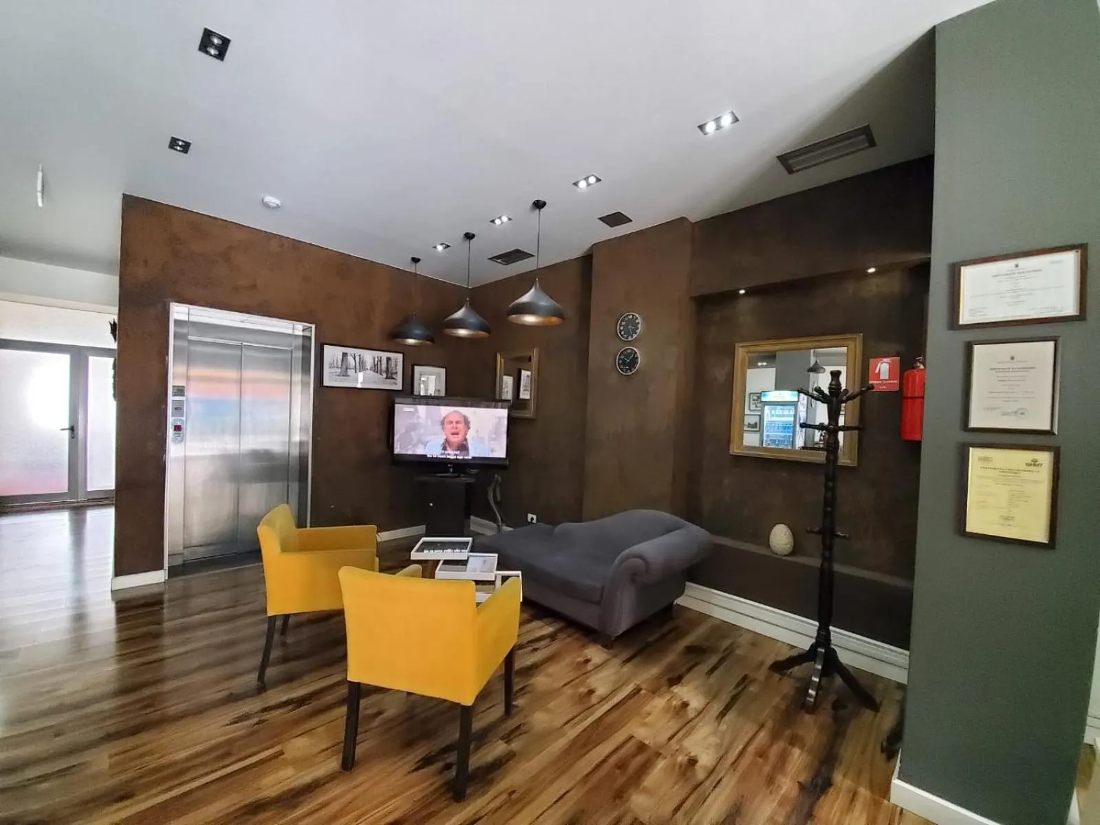 Lobby or reception in Hotel Alysa Korce