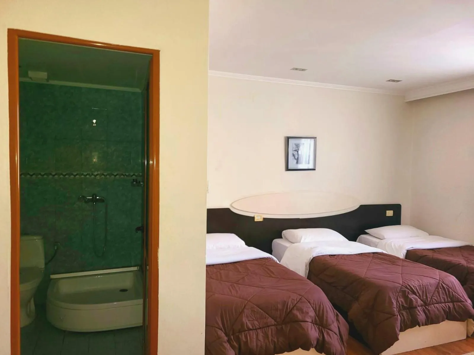 Bed in Hotel Alysa Korce