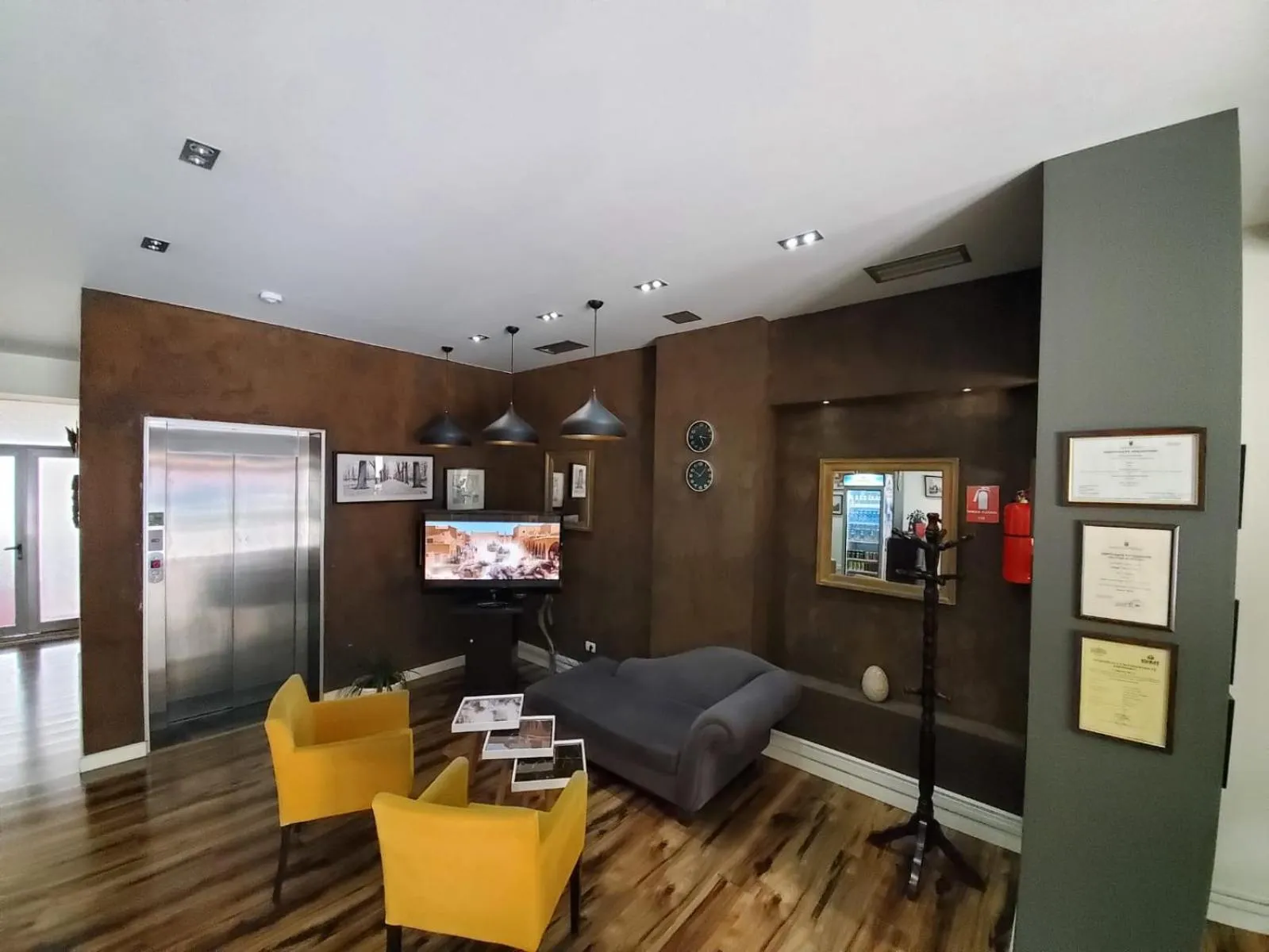 Lobby or reception in Hotel Alysa Korce