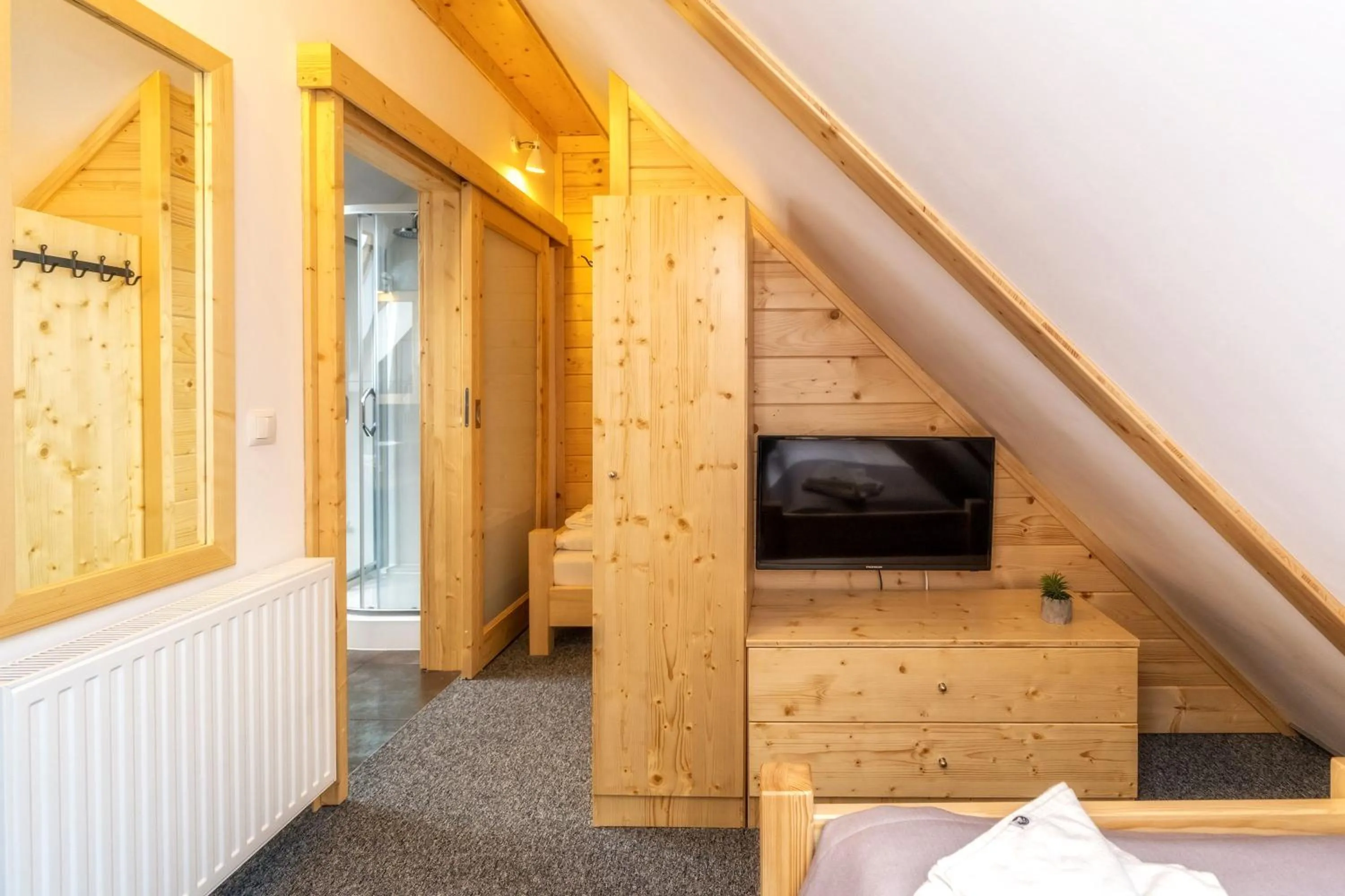 TV and multimedia, Bed in Villa Kaplowa Chata & SPA