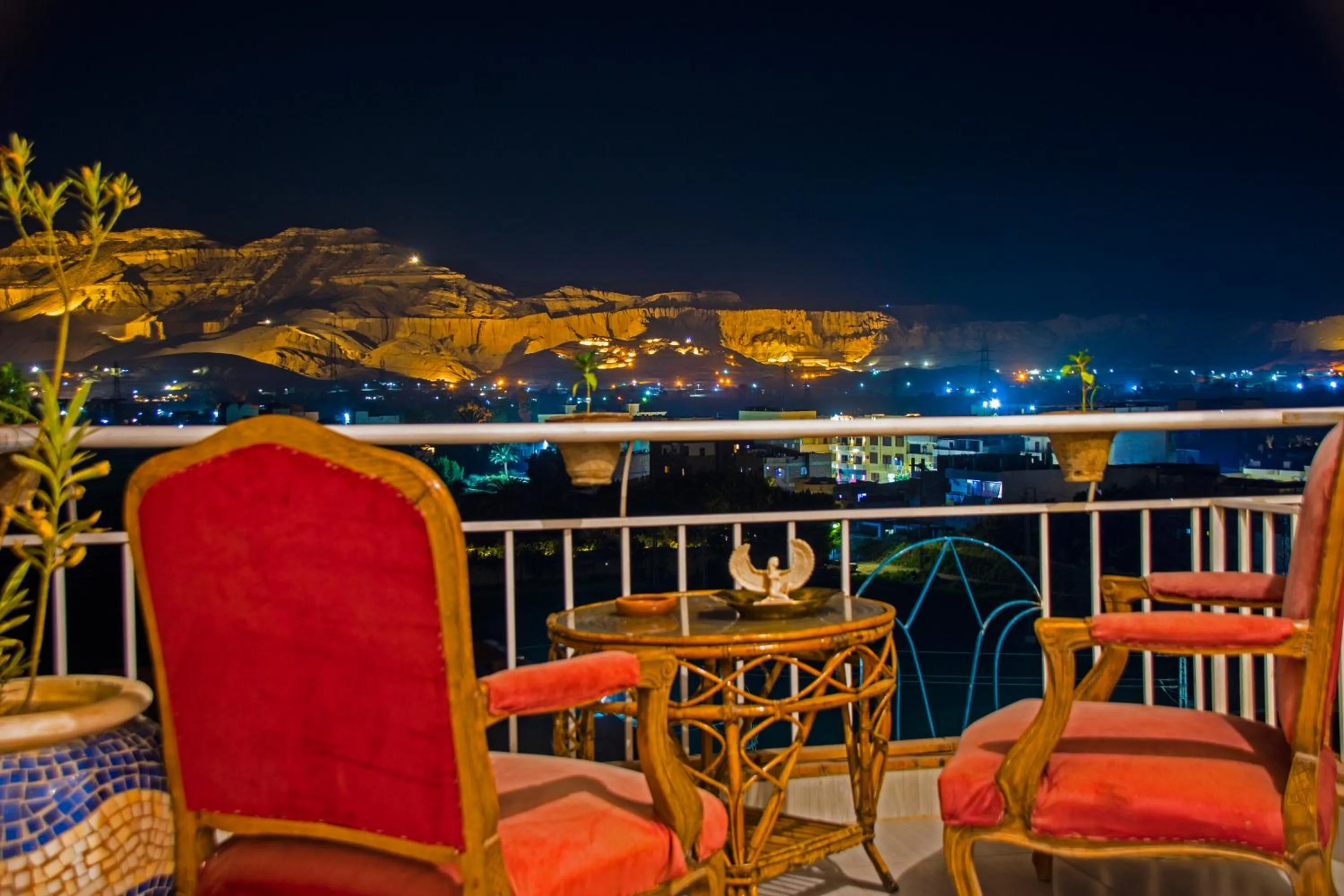 Balcony/Terrace in Thebes Hotel