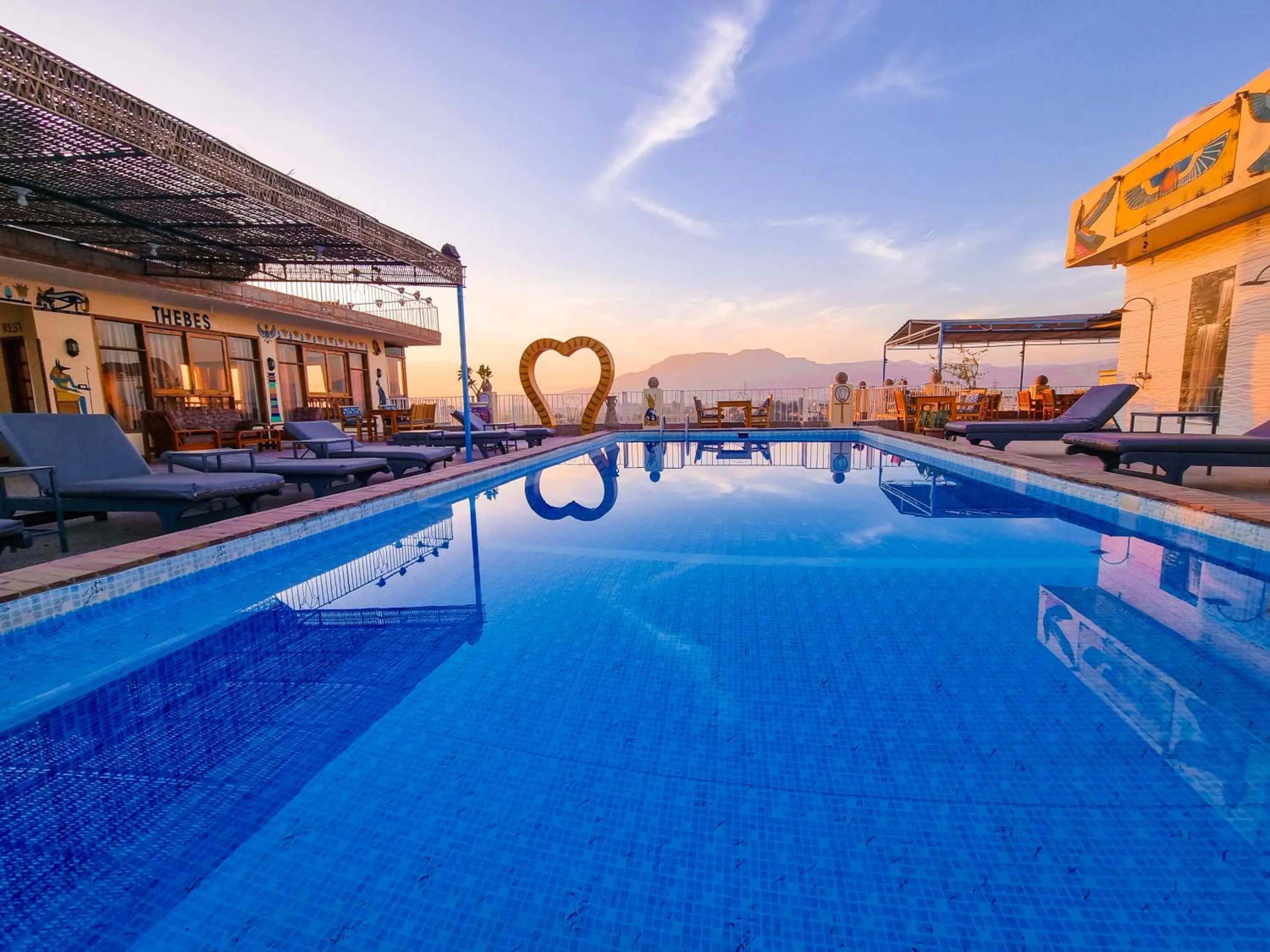 Natural landscape in Thebes Hotel