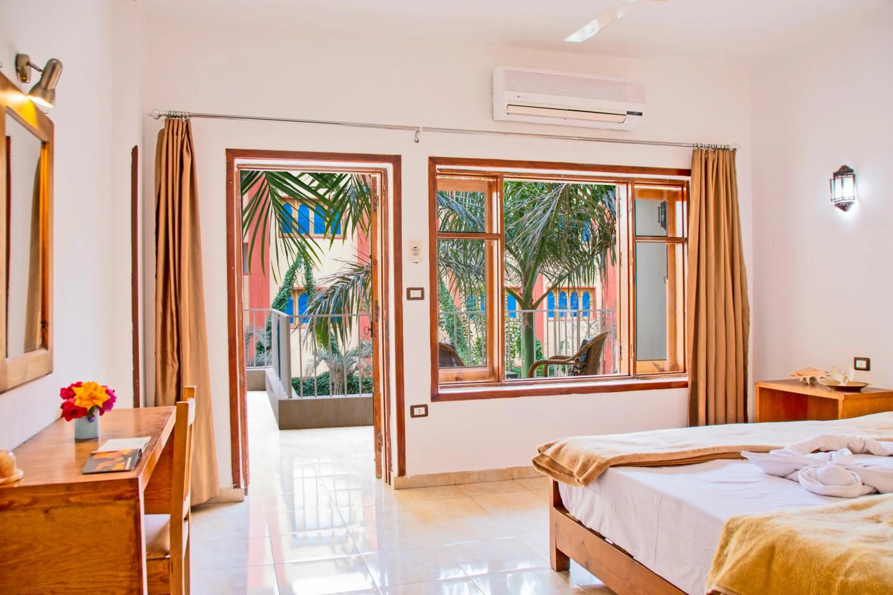 Junior Suite with Garden View in Thebes Hotel