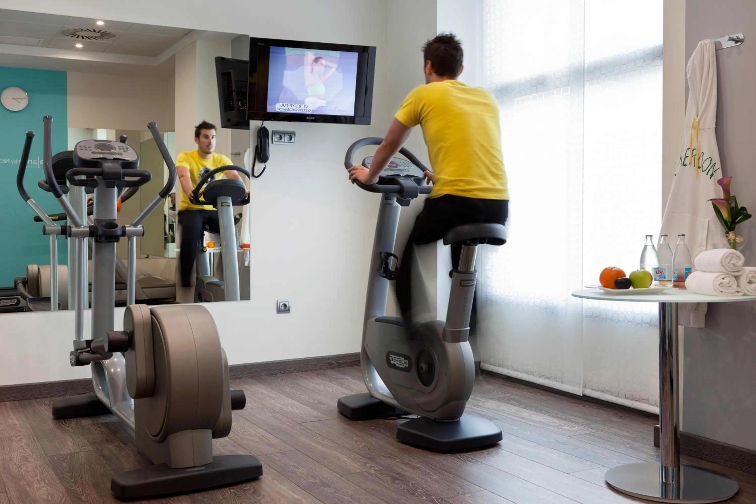 Fitness centre/facilities in Novotel Suites Malaga Centro