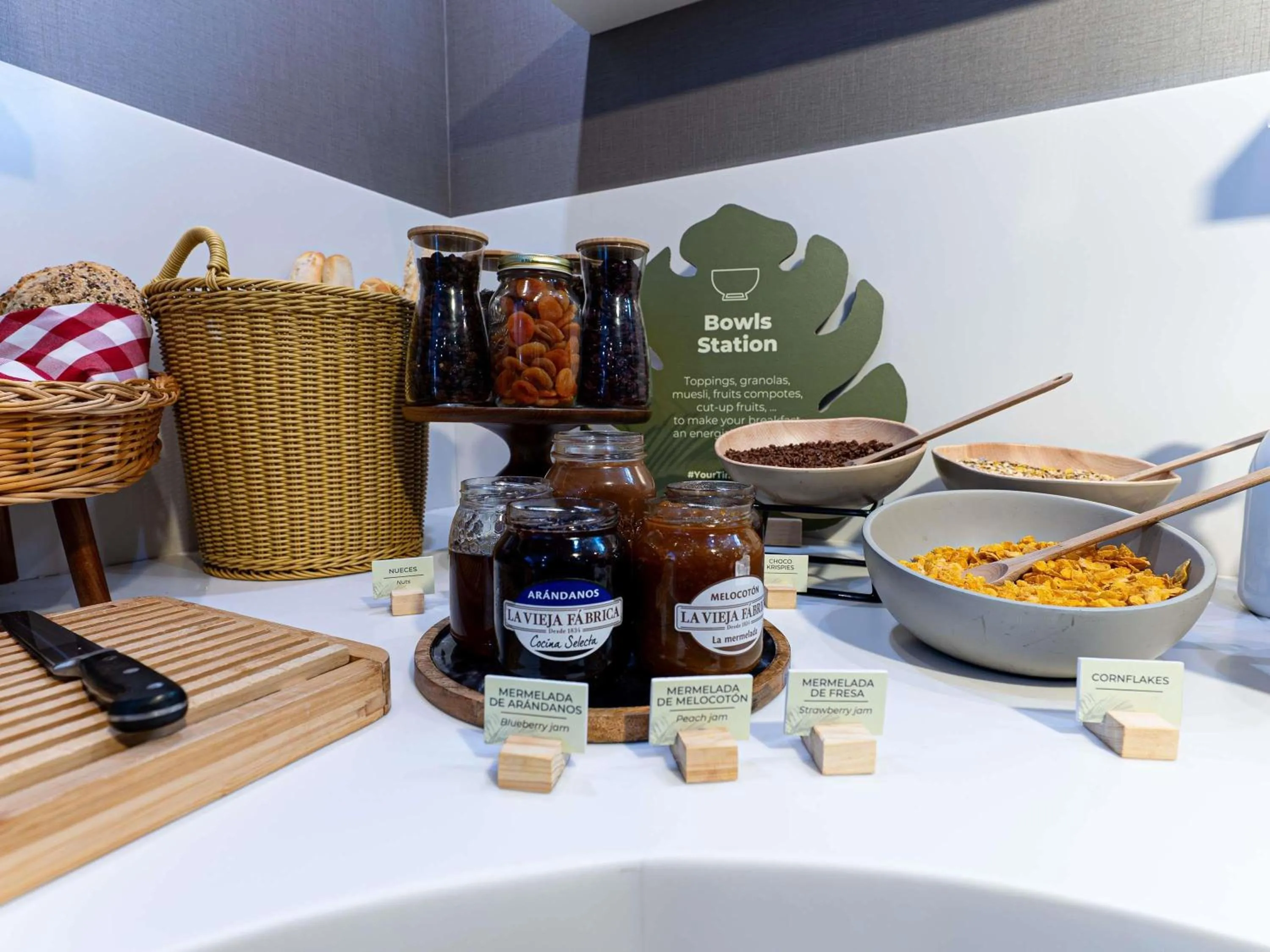 Breakfast in Novotel Suites Malaga Centro