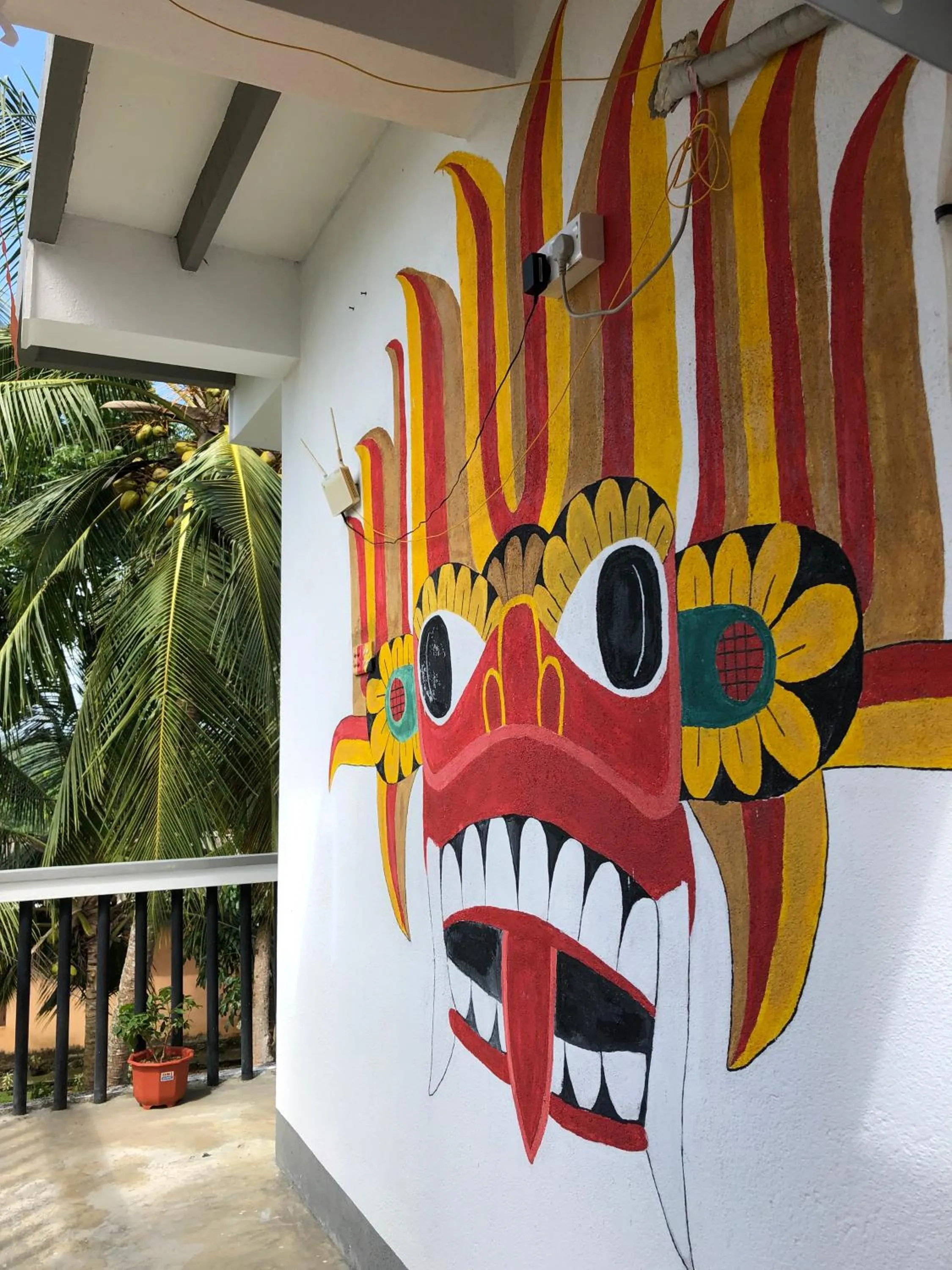 Balcony/Terrace in Sun & Moon Good View Villa