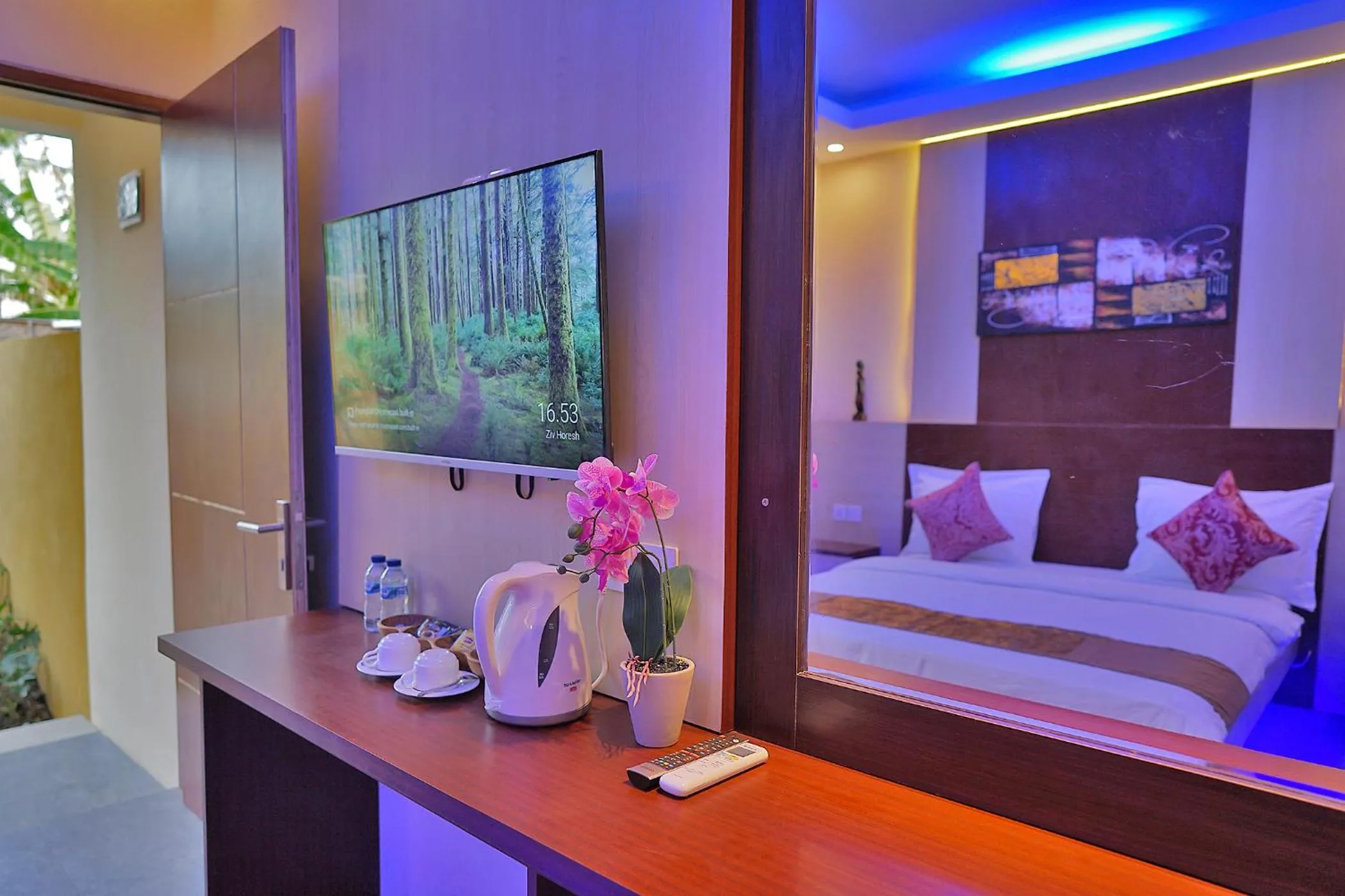 Bed in Sari Gili Bungalow