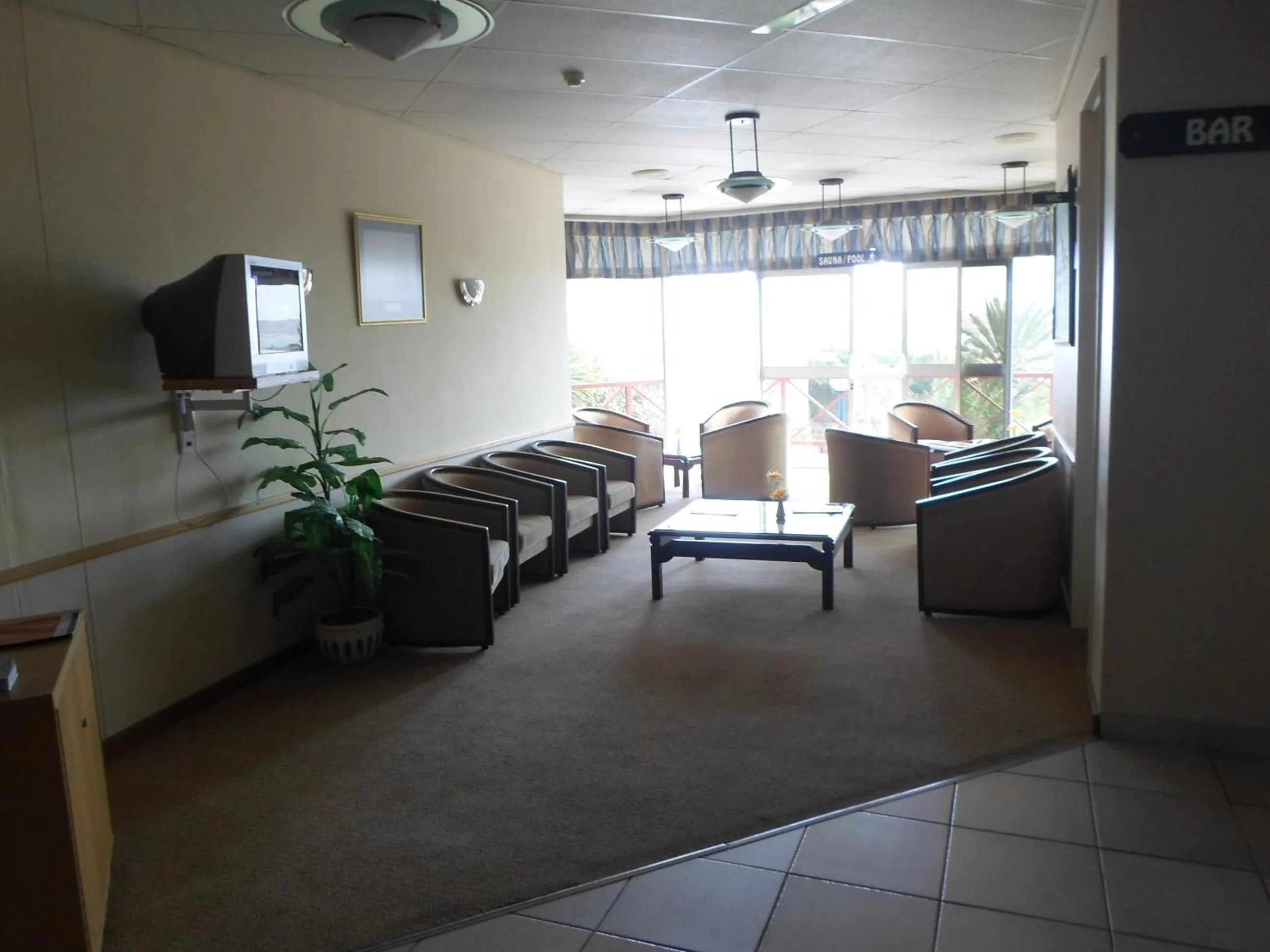 Lounge or bar in Sea-View Zum Sperrgebiet