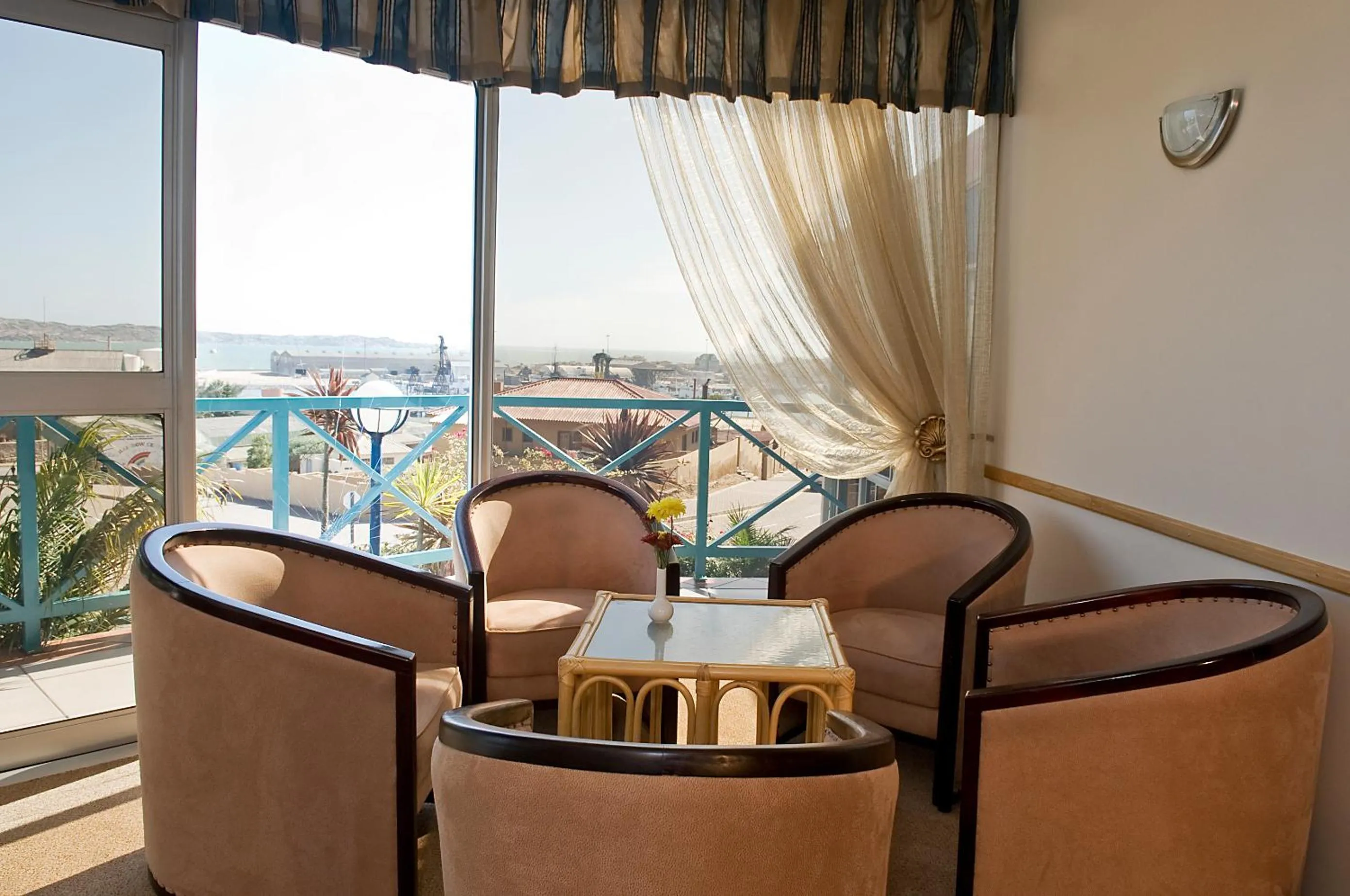 Lounge or bar in Sea-View Zum Sperrgebiet