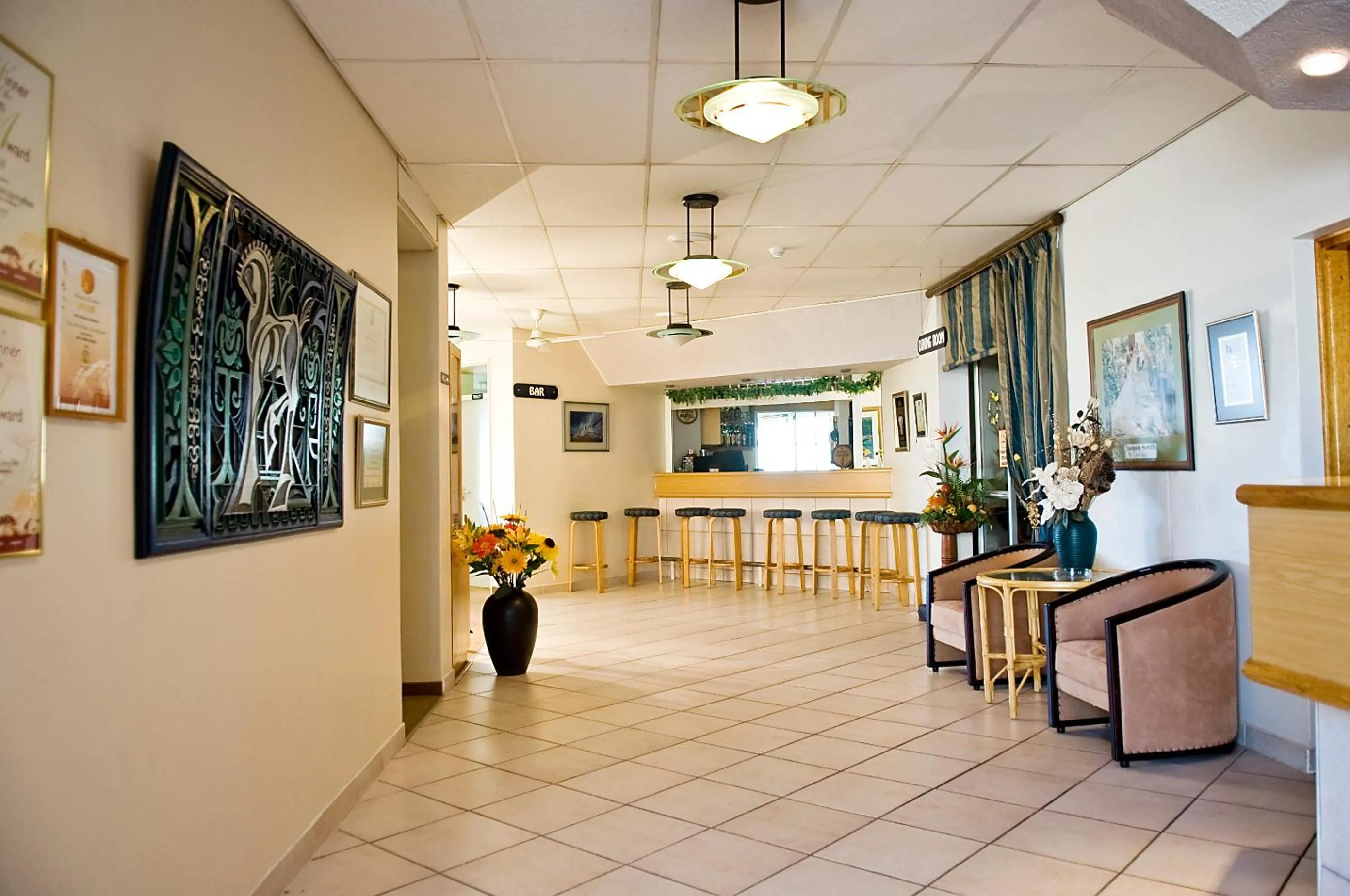 Lounge or bar in Sea-View Zum Sperrgebiet