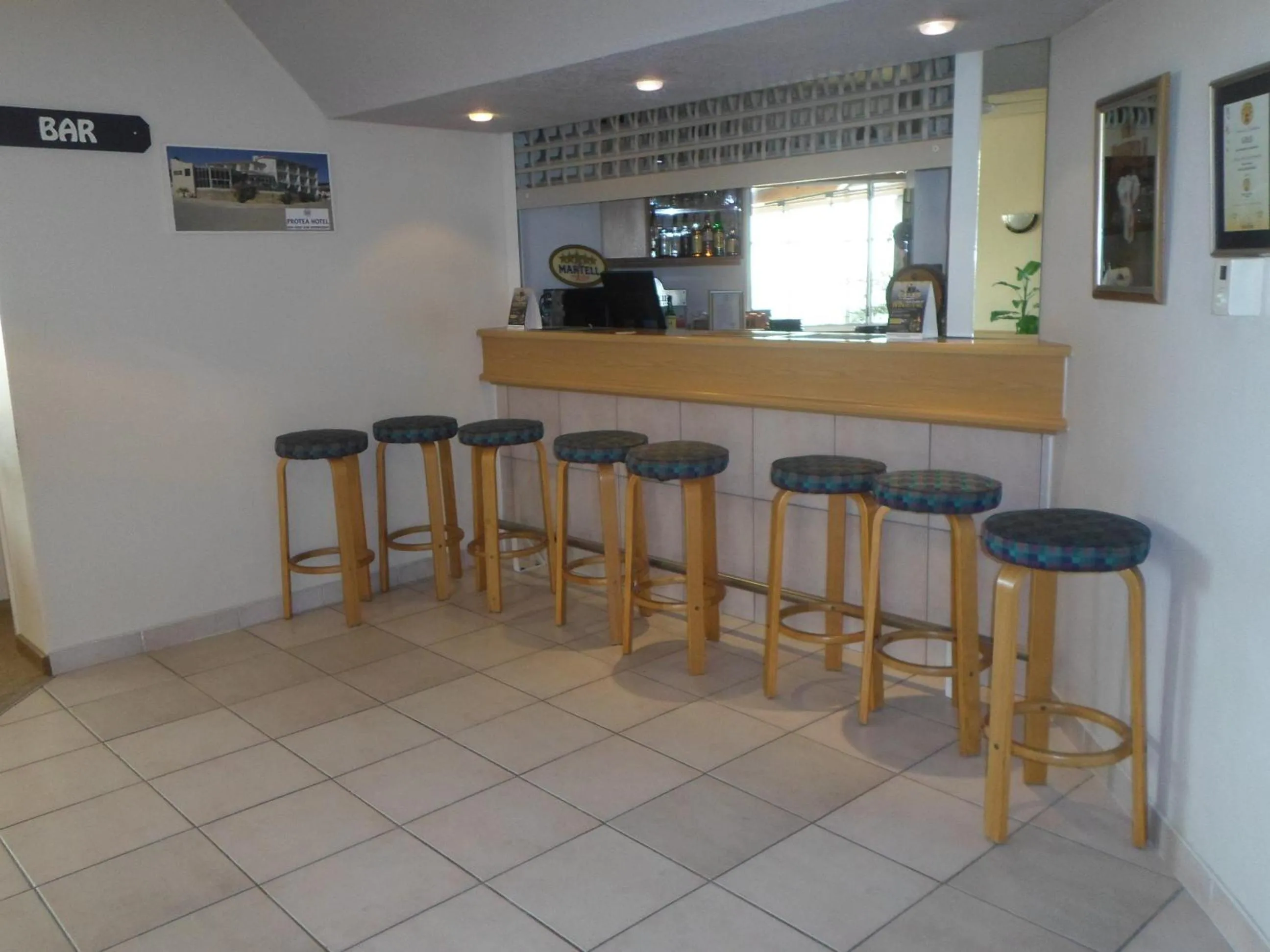 Lounge or bar in Sea-View Zum Sperrgebiet