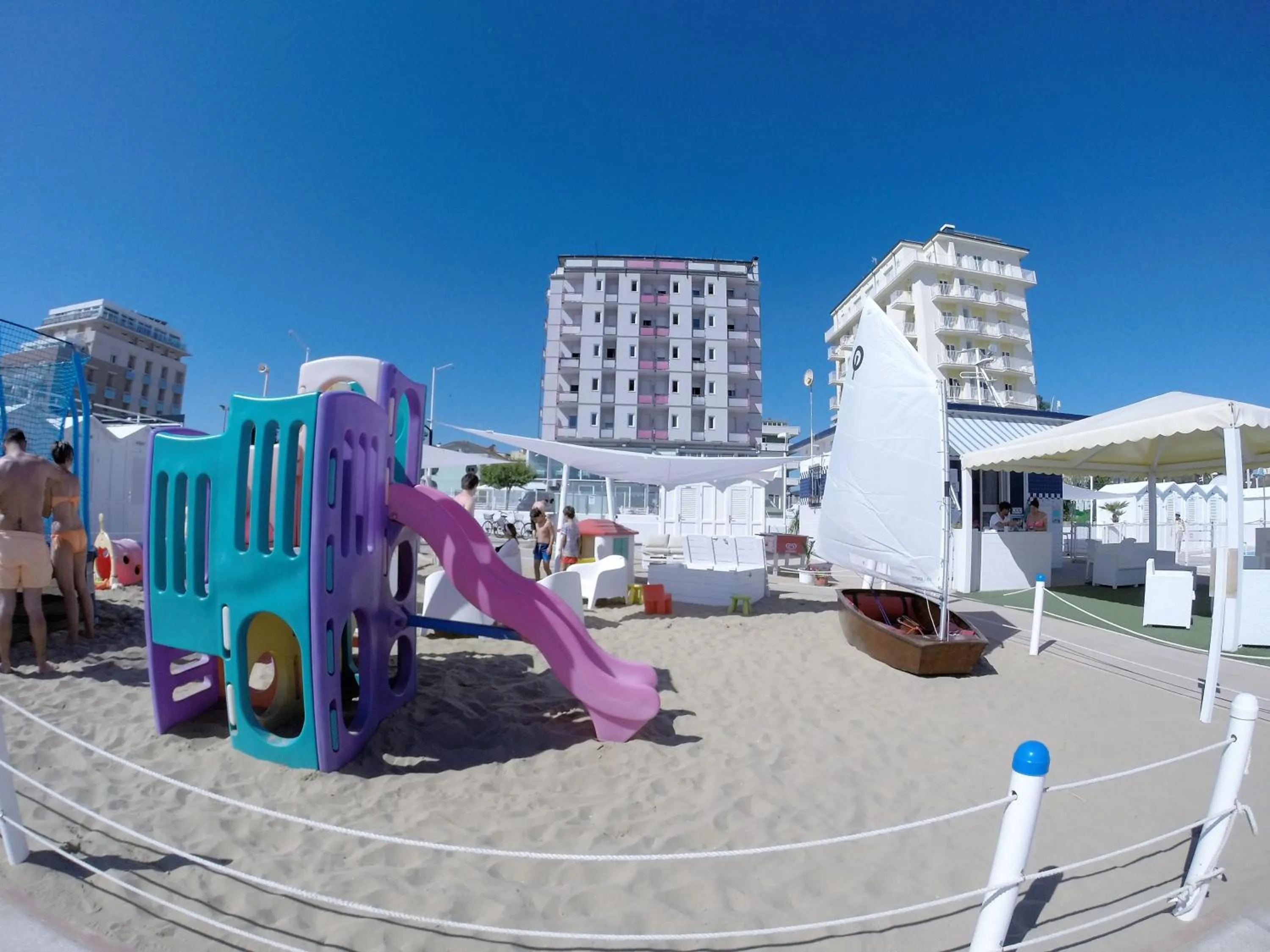 Children play ground in Hotel Kent