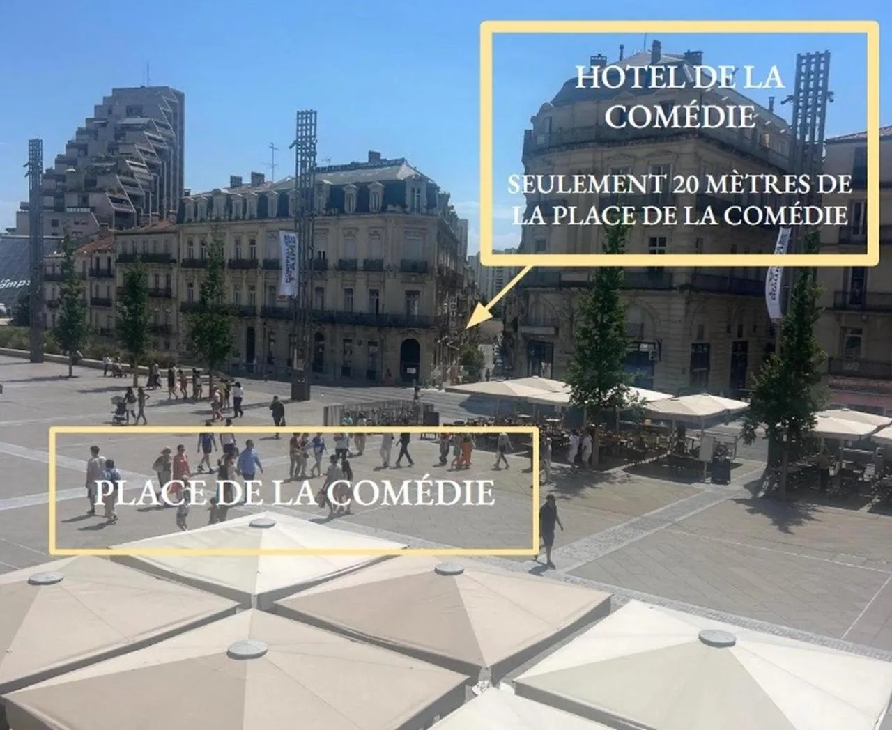 Neighbourhood in Hotel de La Comédie - Place De La Comédie-indépendant