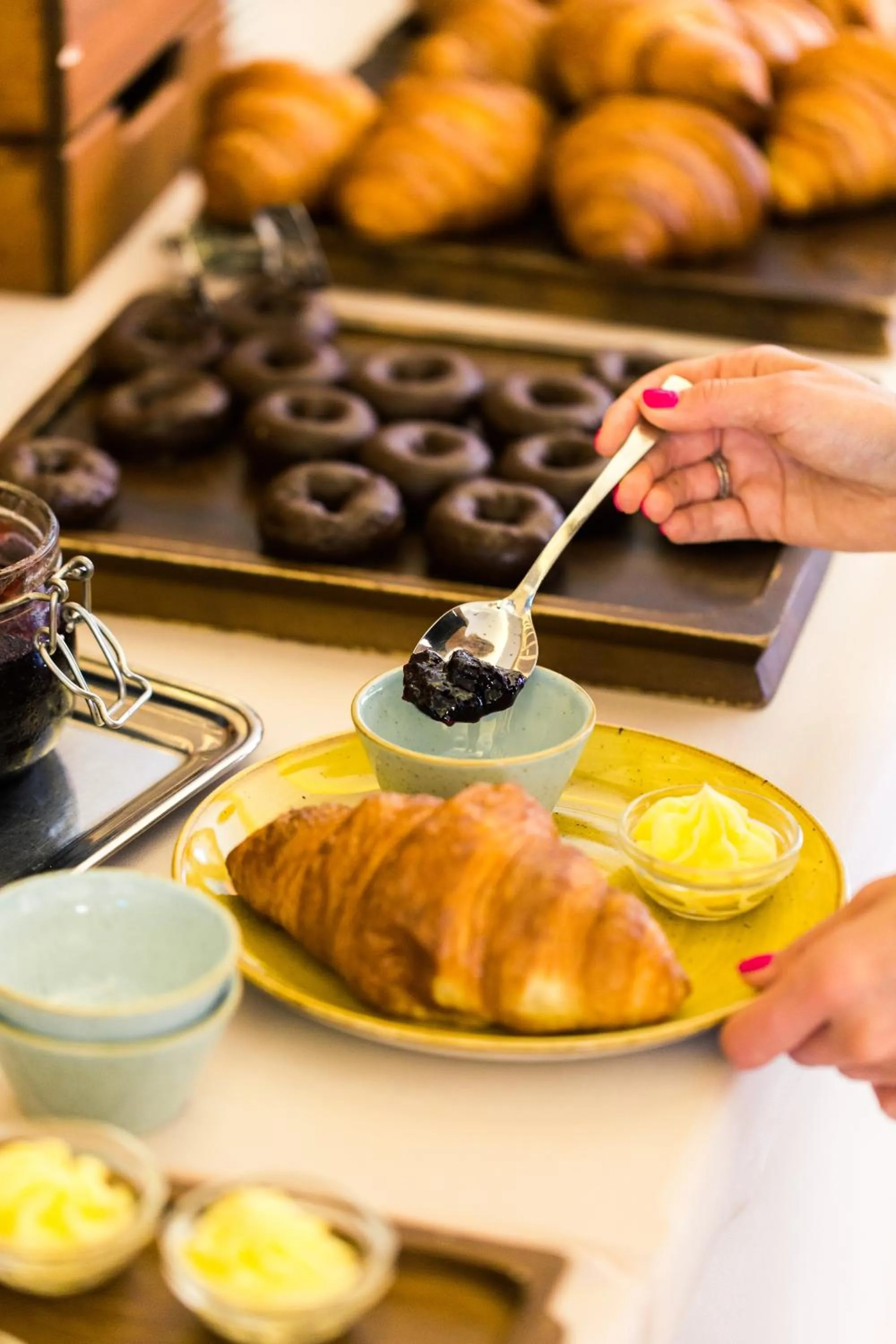 Food in Tópart Hotel
