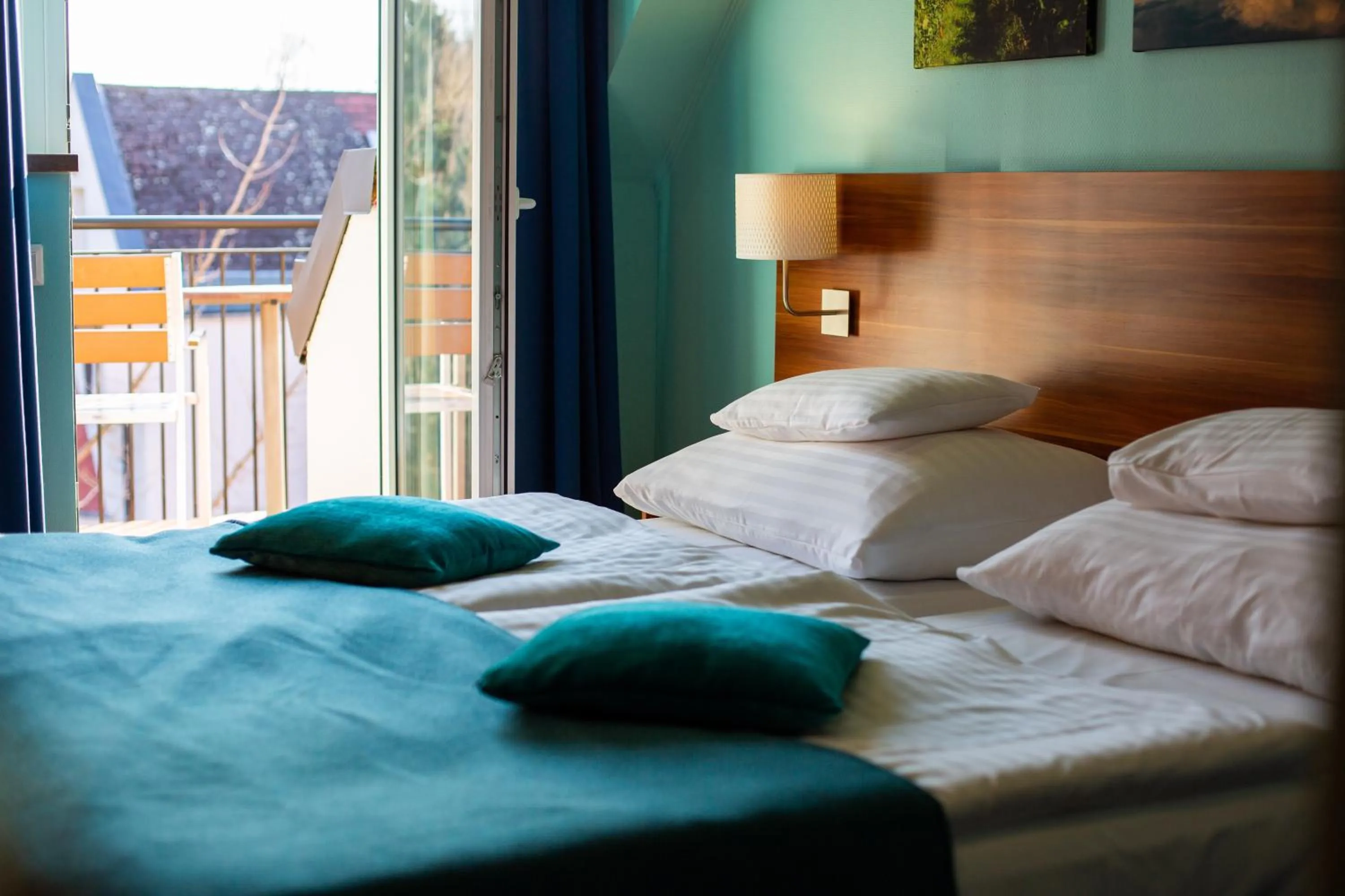 TV and multimedia, Bed in Tópart Hotel