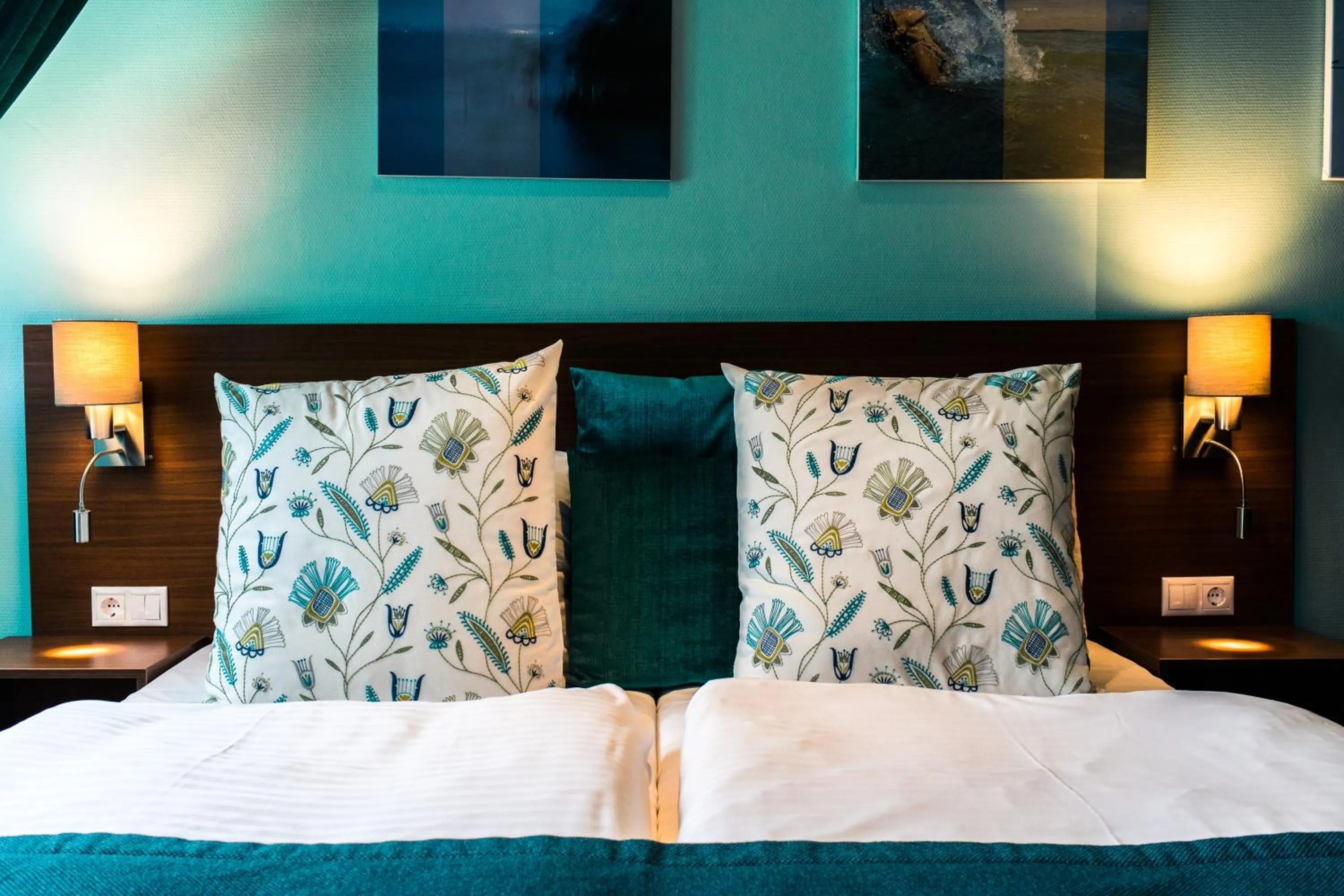 Bed in Tópart Hotel