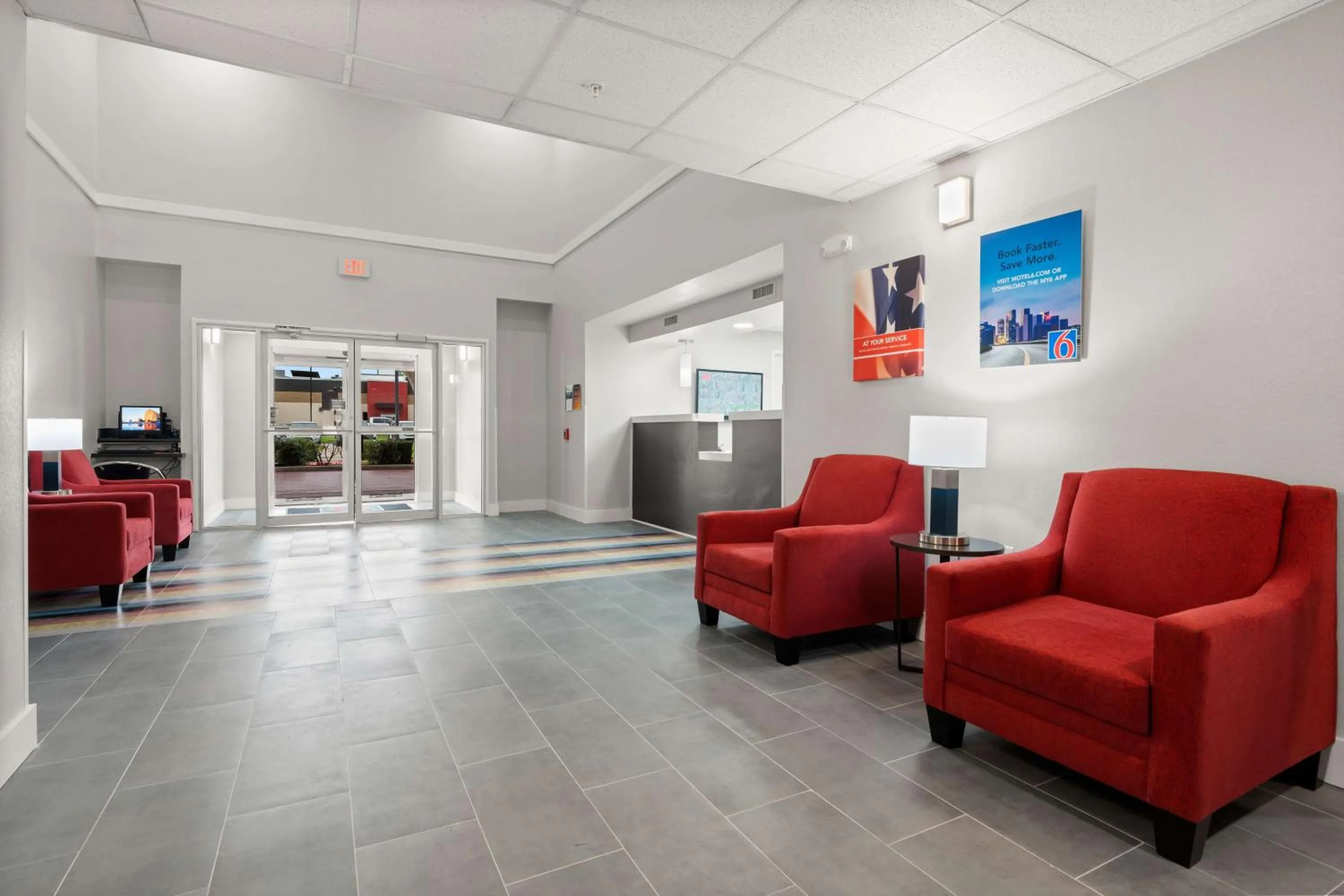 Lobby or reception in Motel 6-Rosenberg, TX