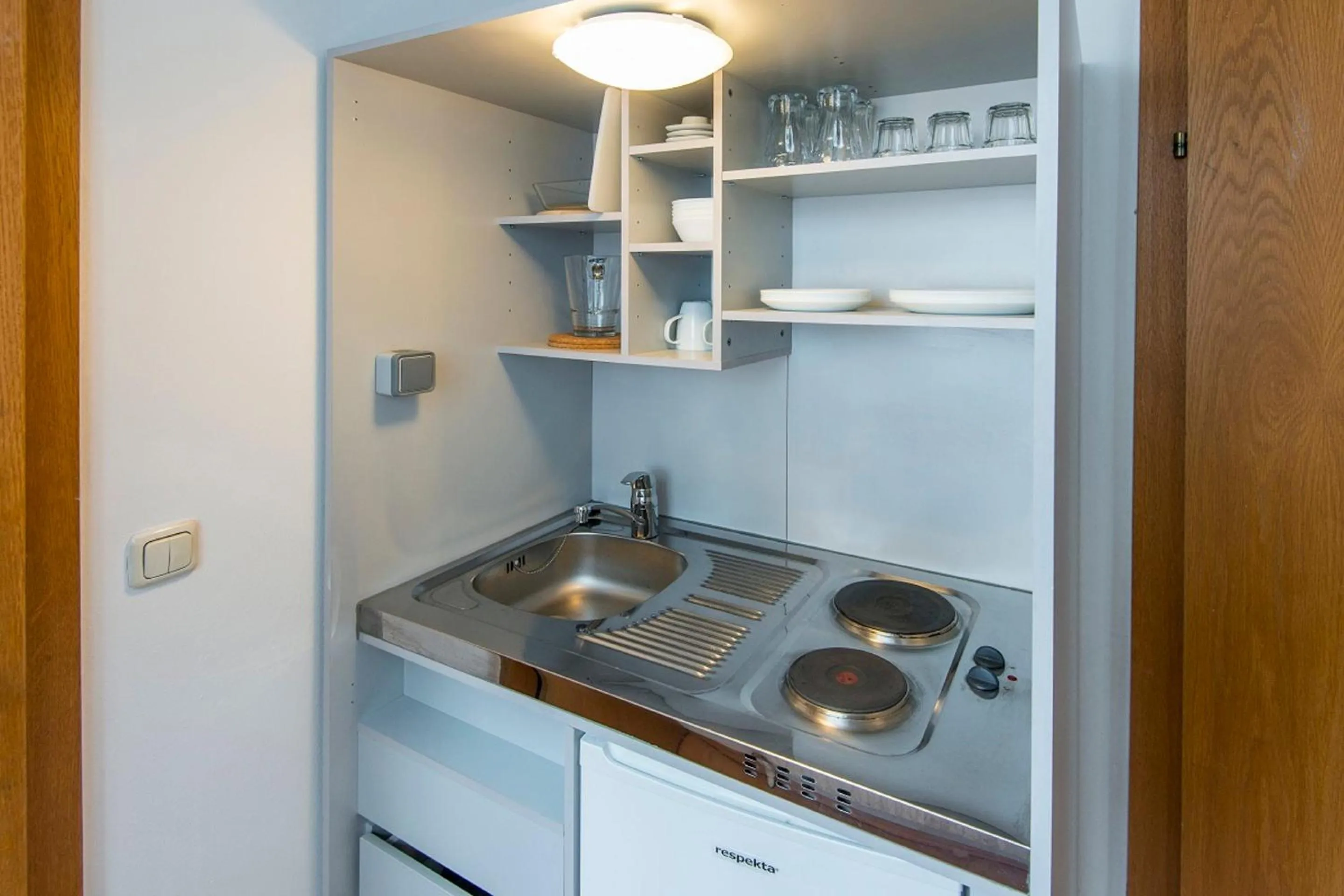 Kitchen or kitchenette in Residenz Lothringen by AlpenTravel