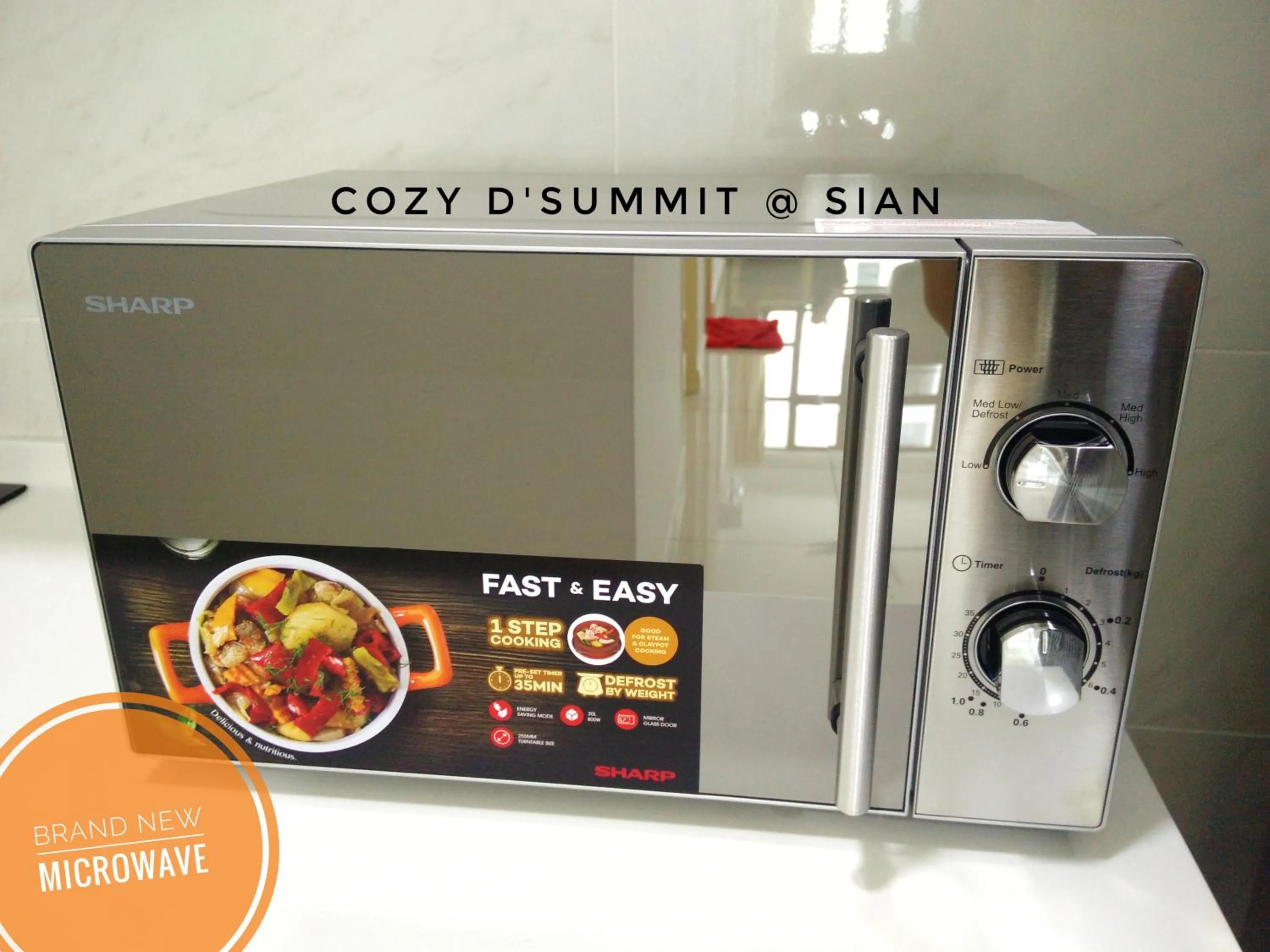 Kitchen or kitchenette in COZY D'Summit 2 Bedrooms @ 100mbps HIGH SPEED WIFI