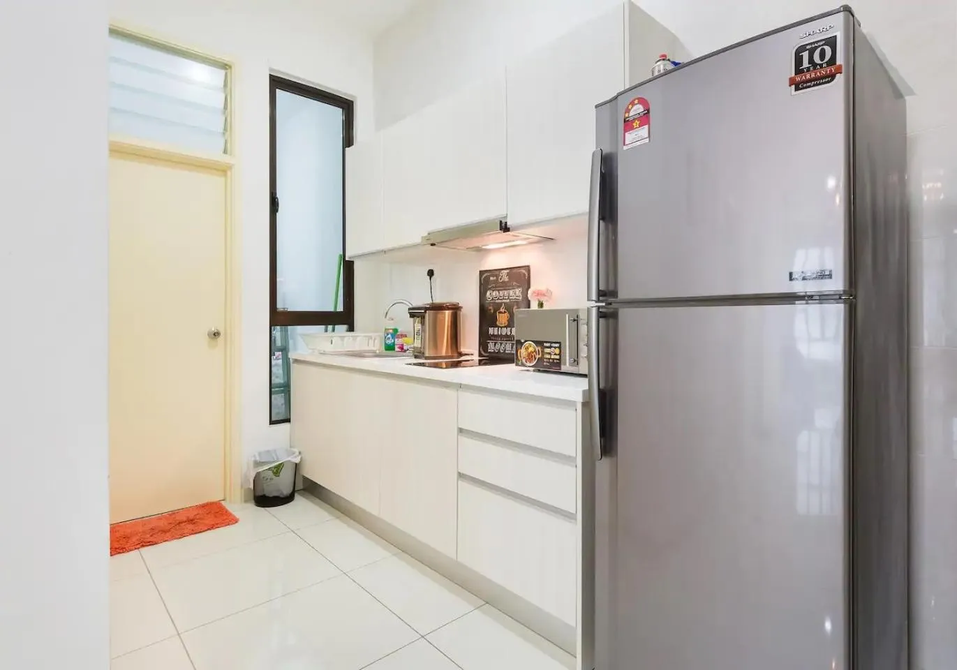 kitchen in COZY D'Summit 2 Bedrooms @ 100mbps HIGH SPEED WIFI