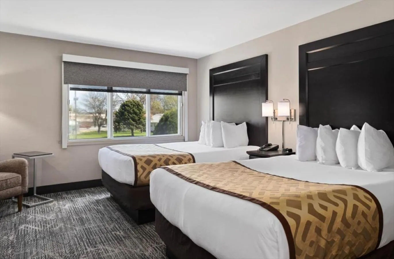 Bed in Kelly Inn Billings