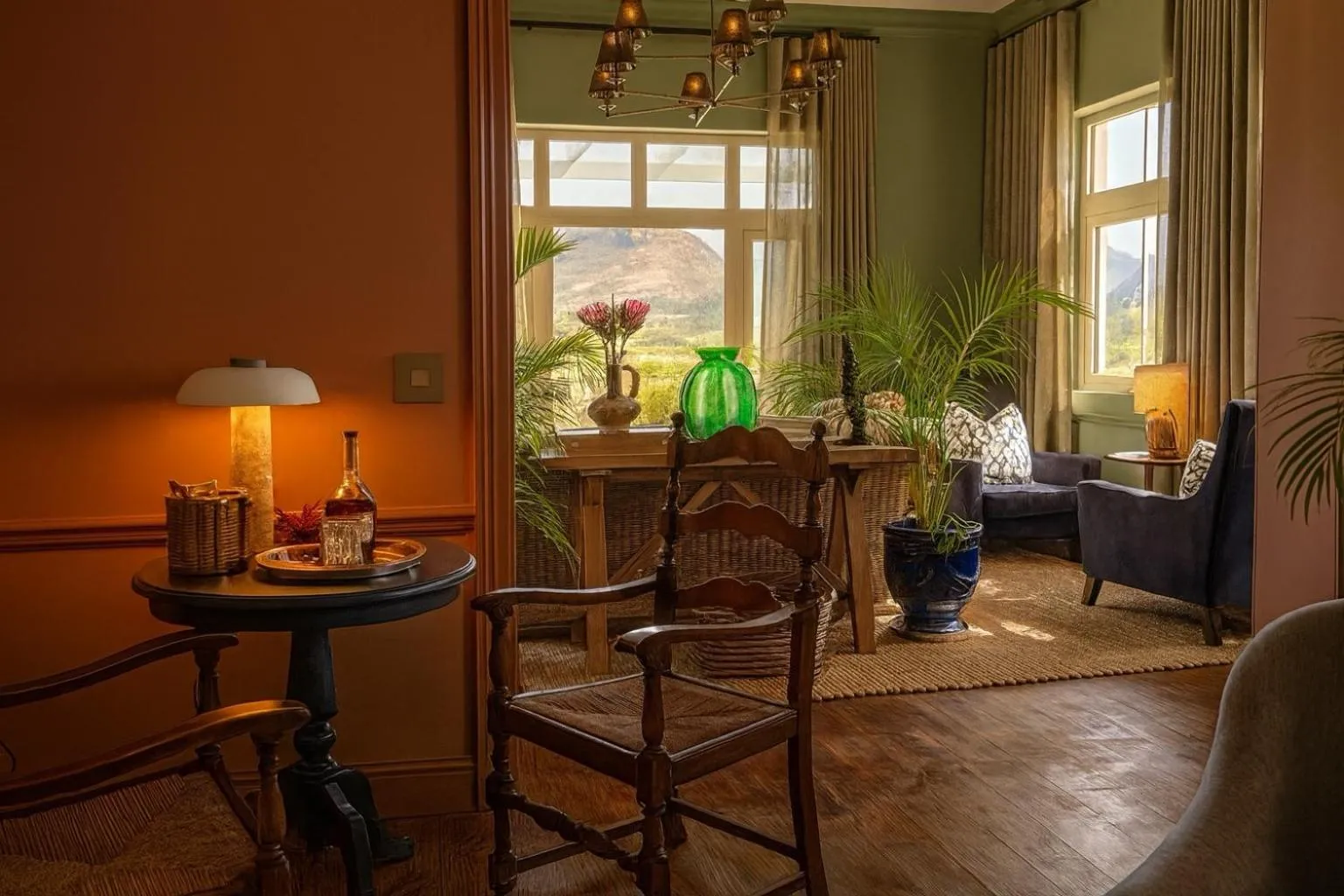 Living room in Cape Vue Country House