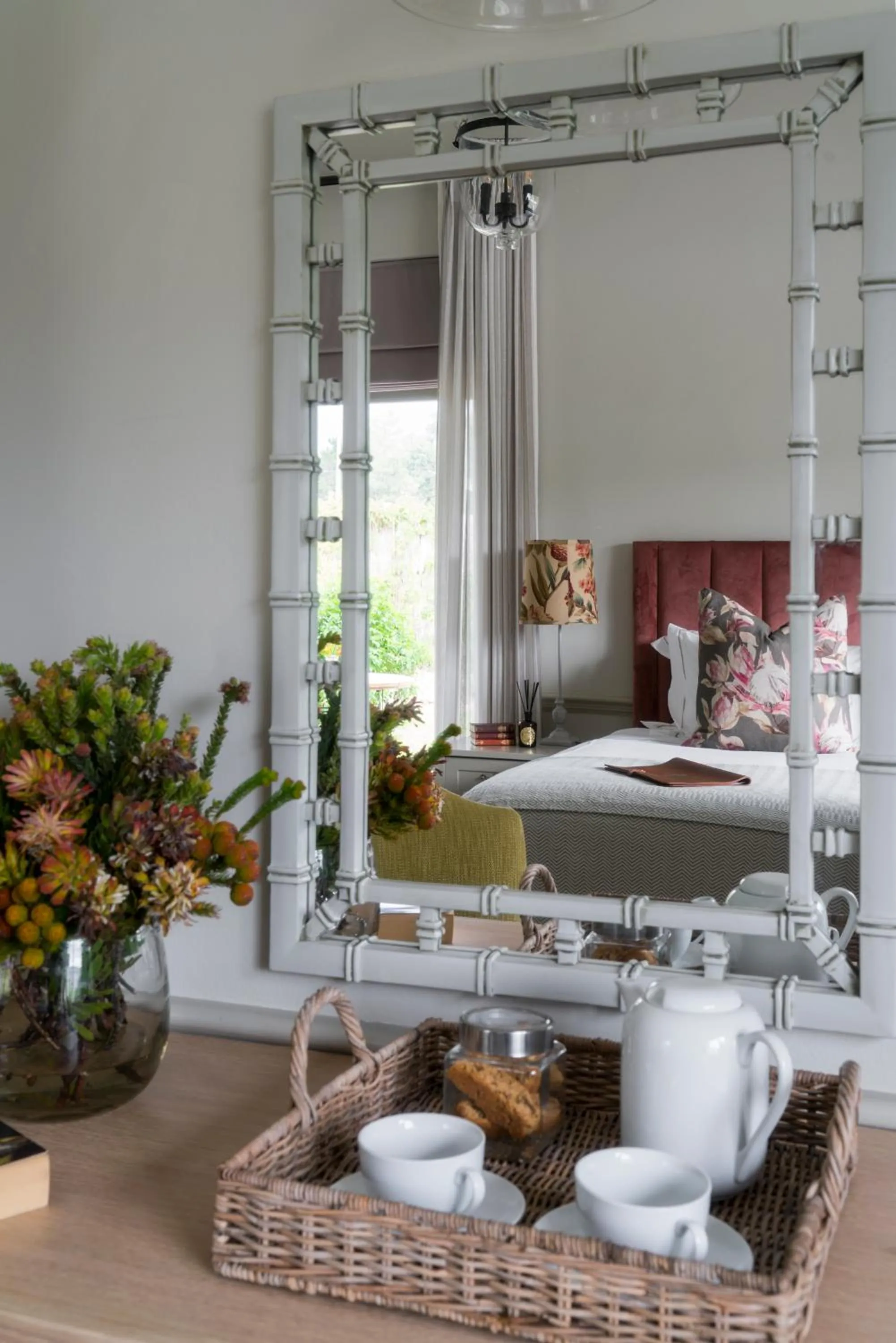 Coffee/tea facilities, Bed in Cape Vue Country House