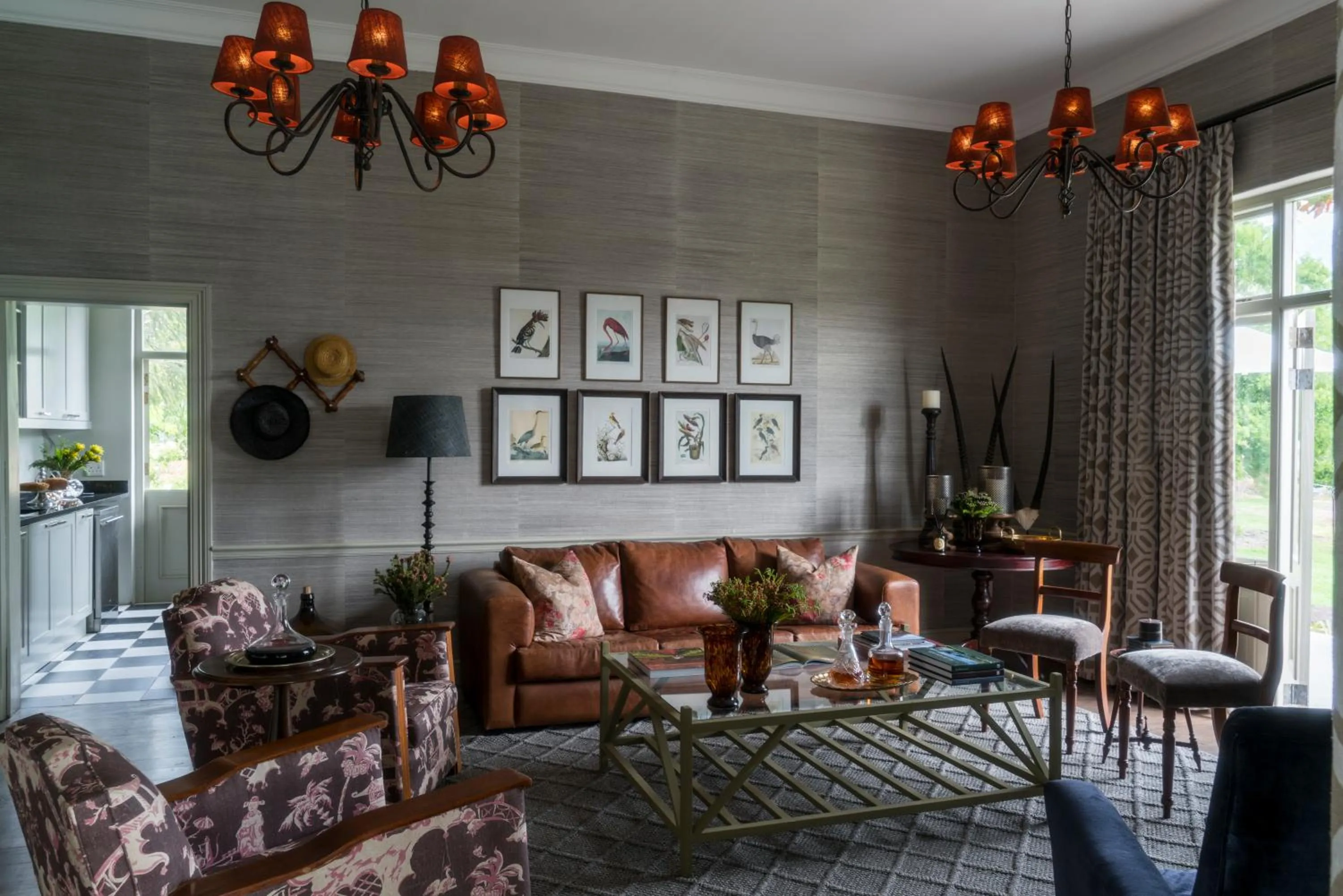 Living room in Cape Vue Country House