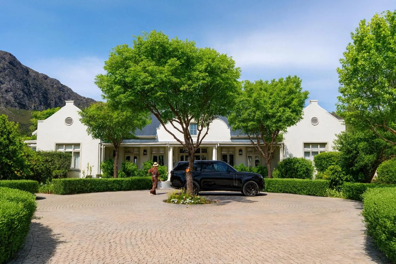 Garden view in Cape Vue Country House
