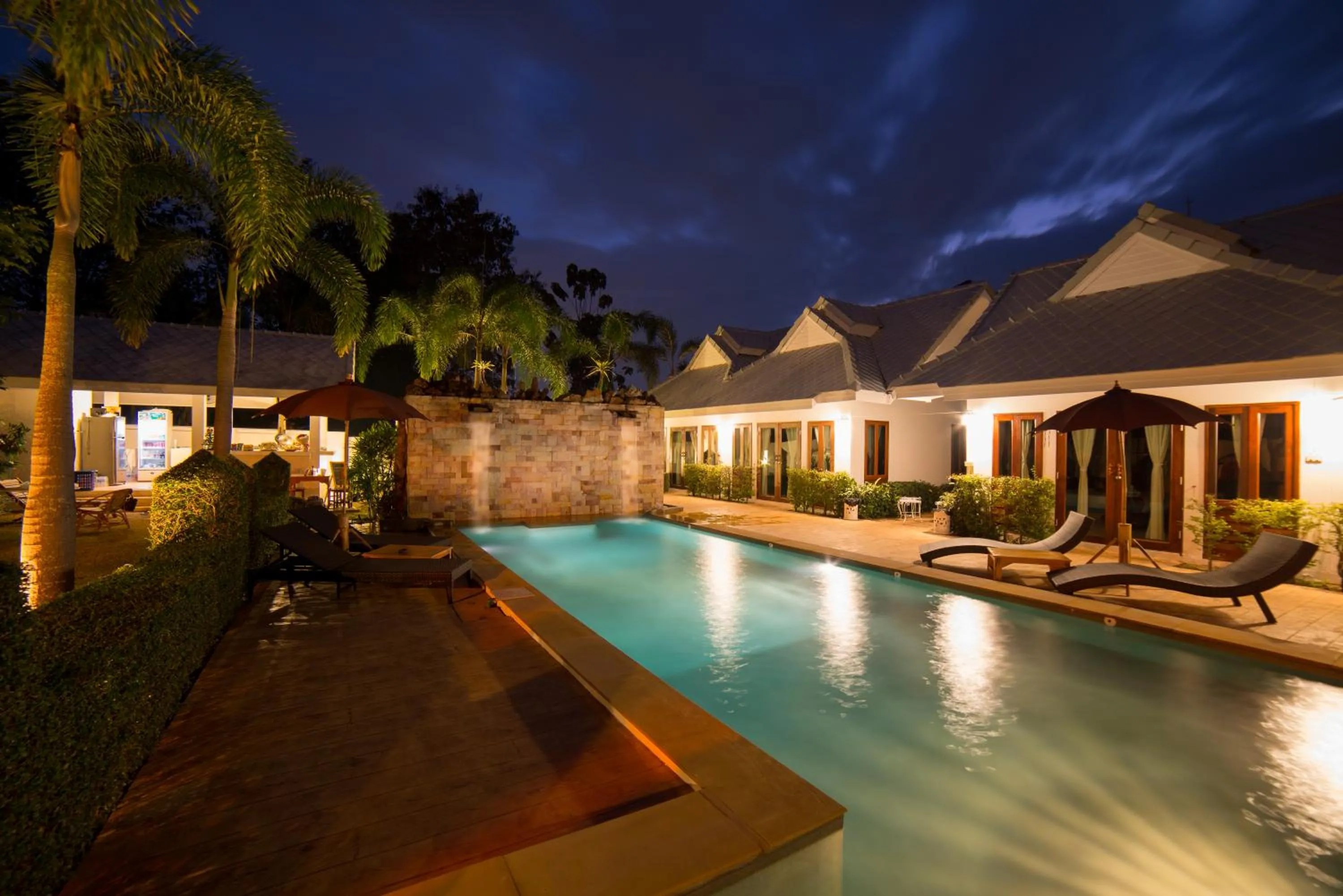 Swimming pool in Rungnara pool villa