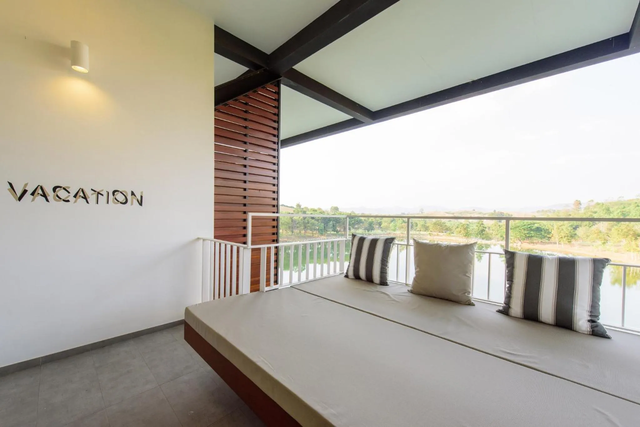 Balcony/Terrace in The Gallery Khao Yai Hotel and Residence - SHA Plus