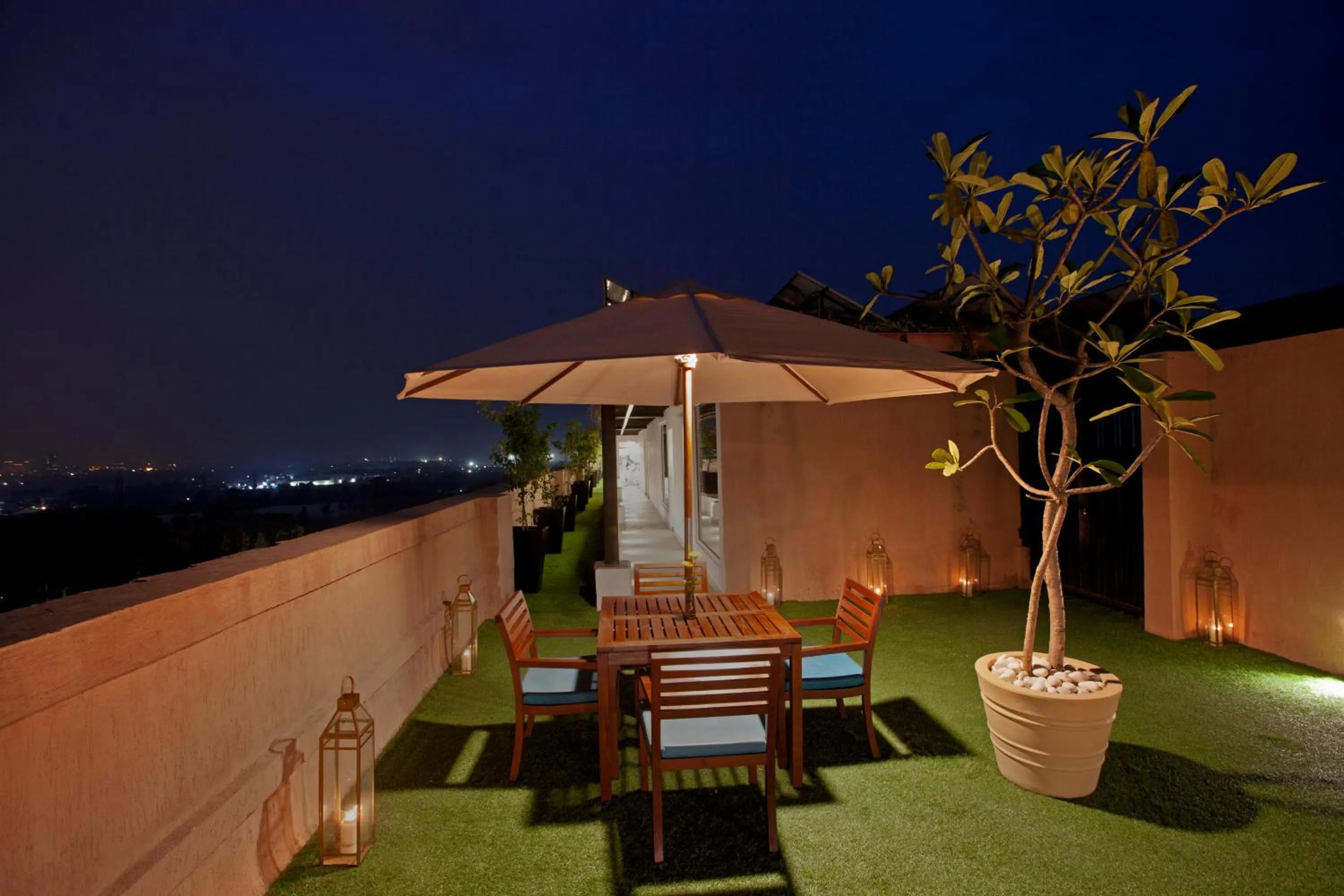 Patio in Lemon Tree Hotel, Sector 68, Sohna Road, Gurugram