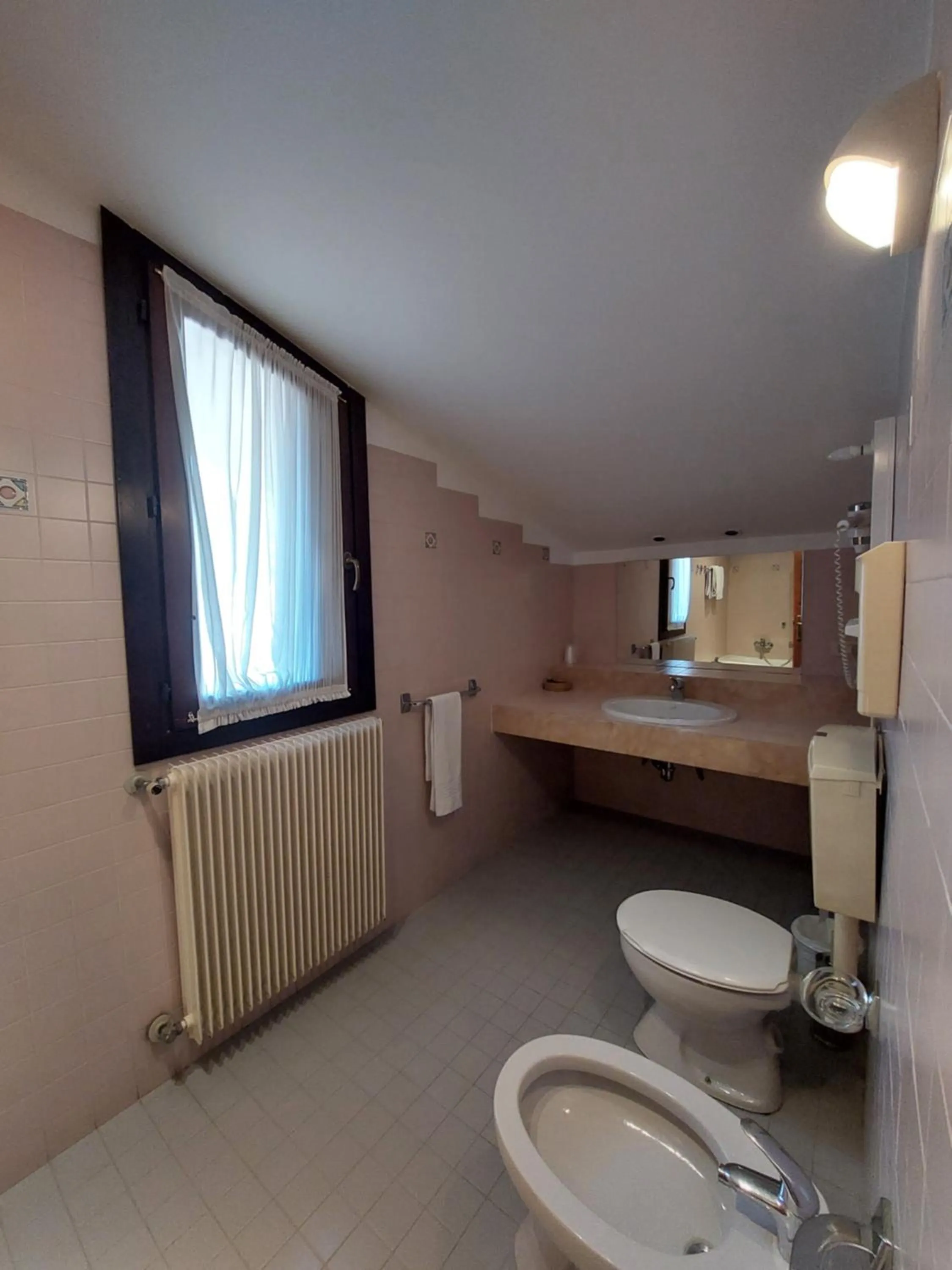 Bathroom in Albergo Alla Pineta