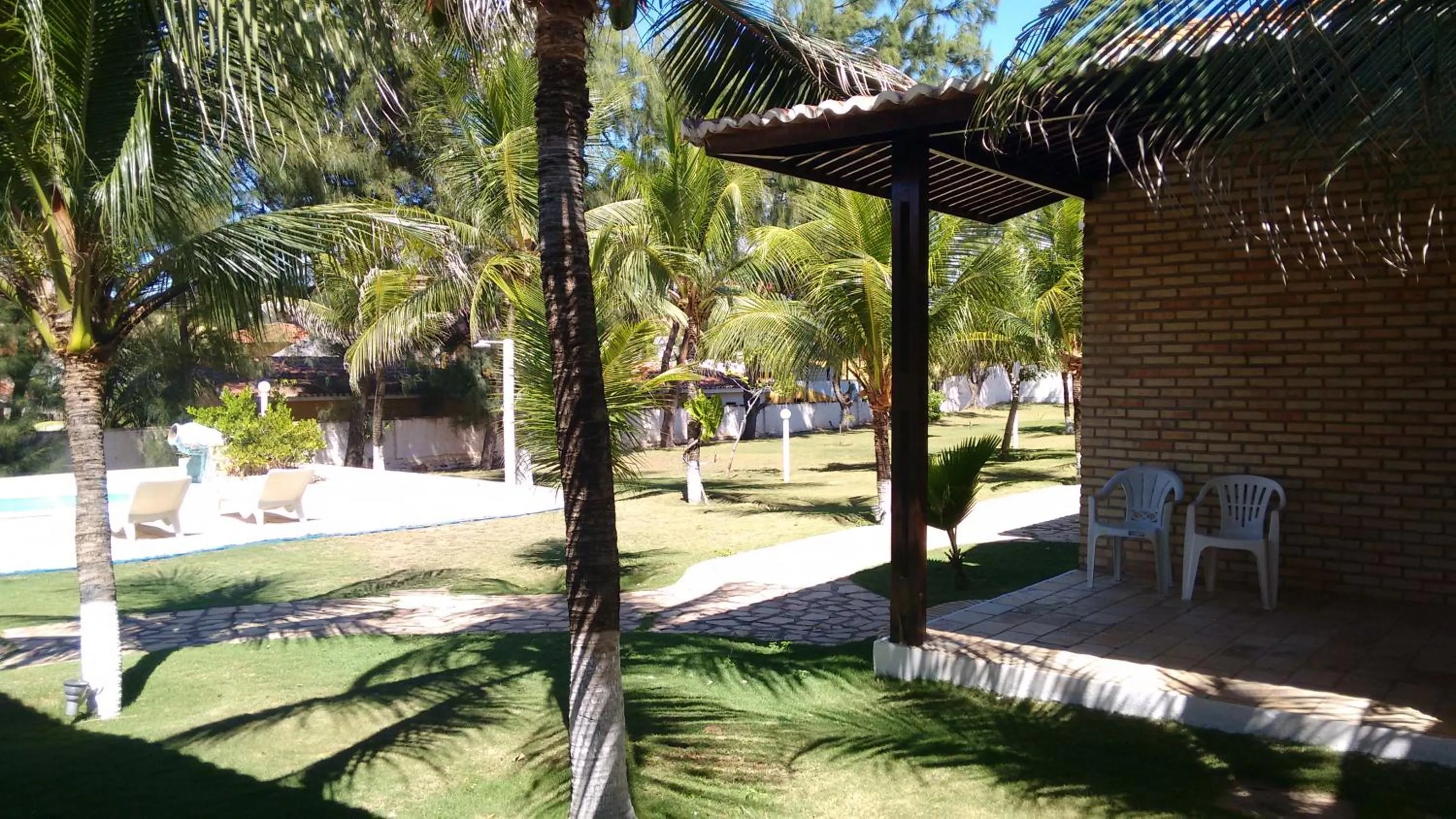 Swimming pool in Pousada 7 Mares