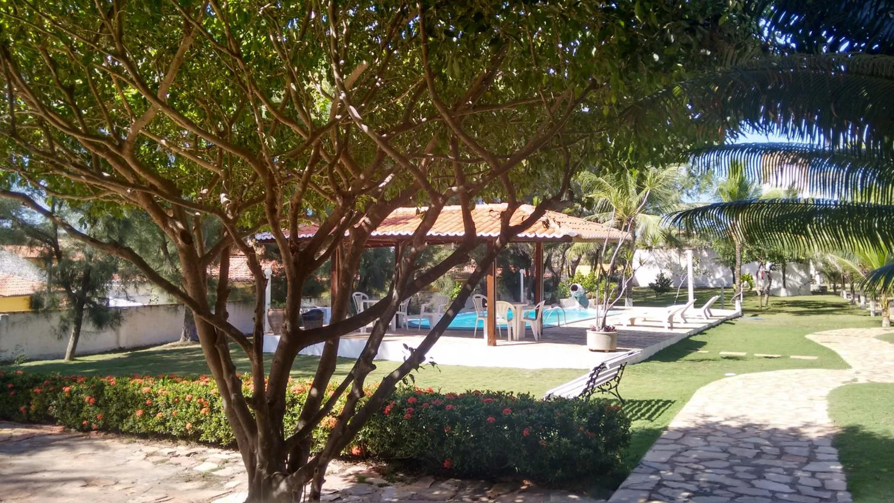 Garden in Pousada 7 Mares