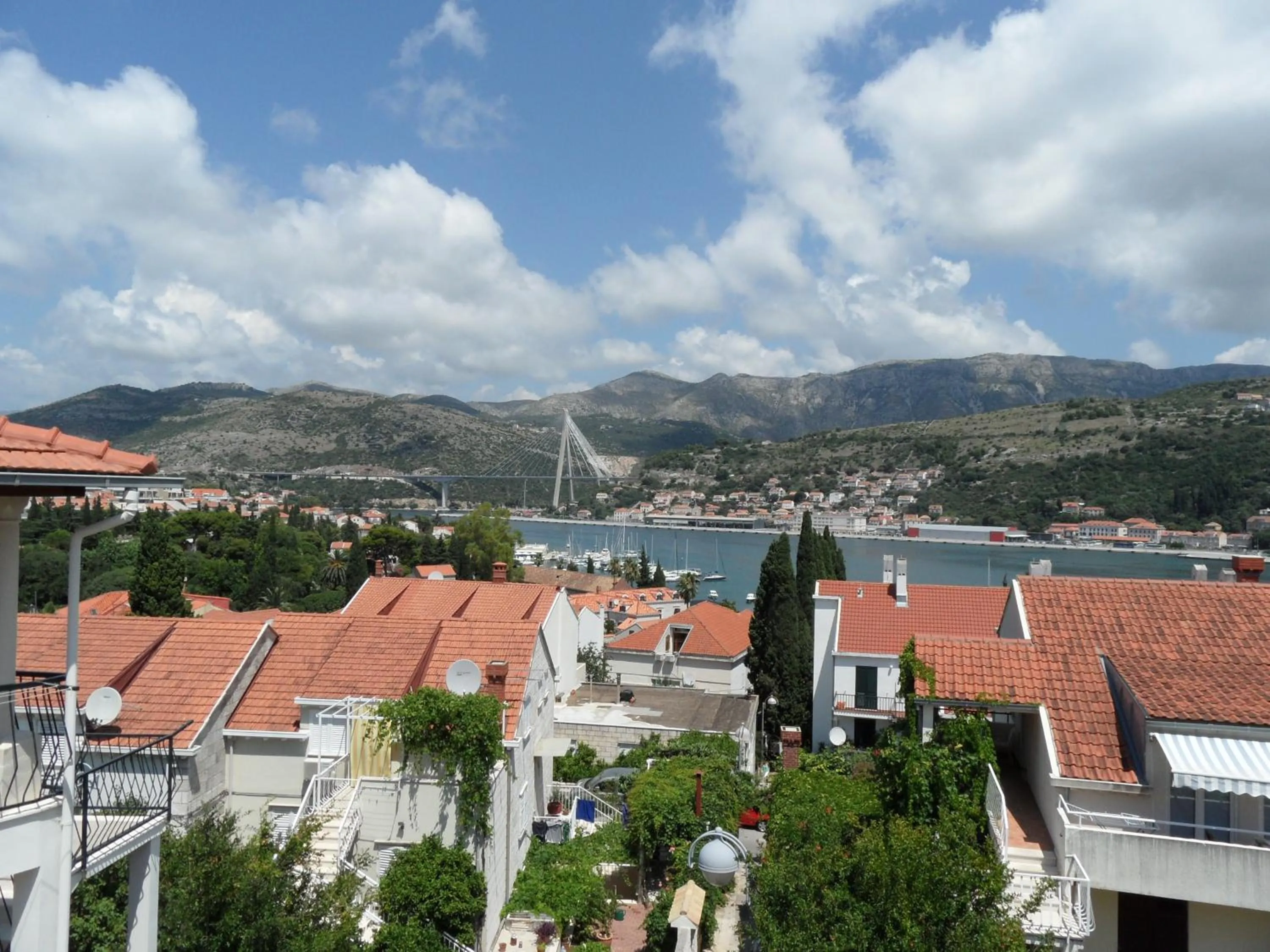 Sea view in Adria Apartments and Rooms