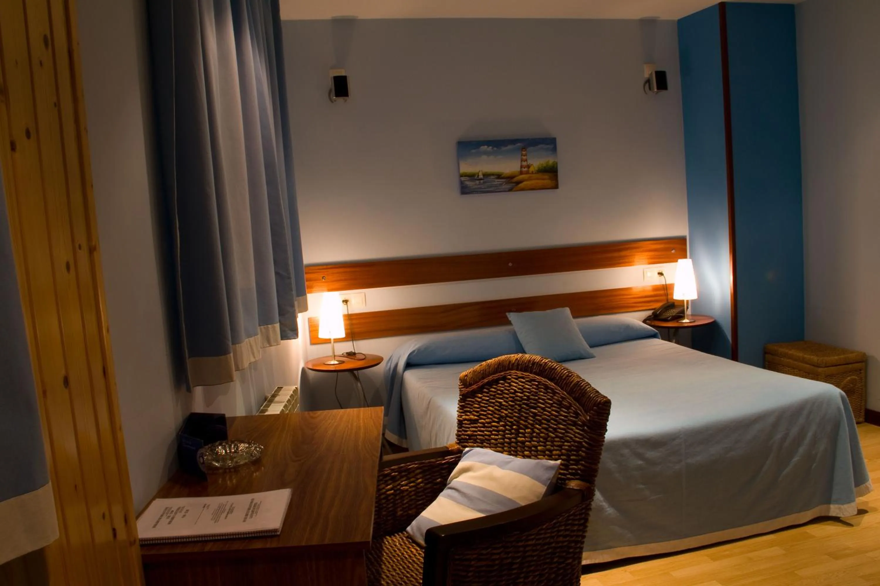 Photo of the whole room, Bed in Hotel A. G. Porcillan