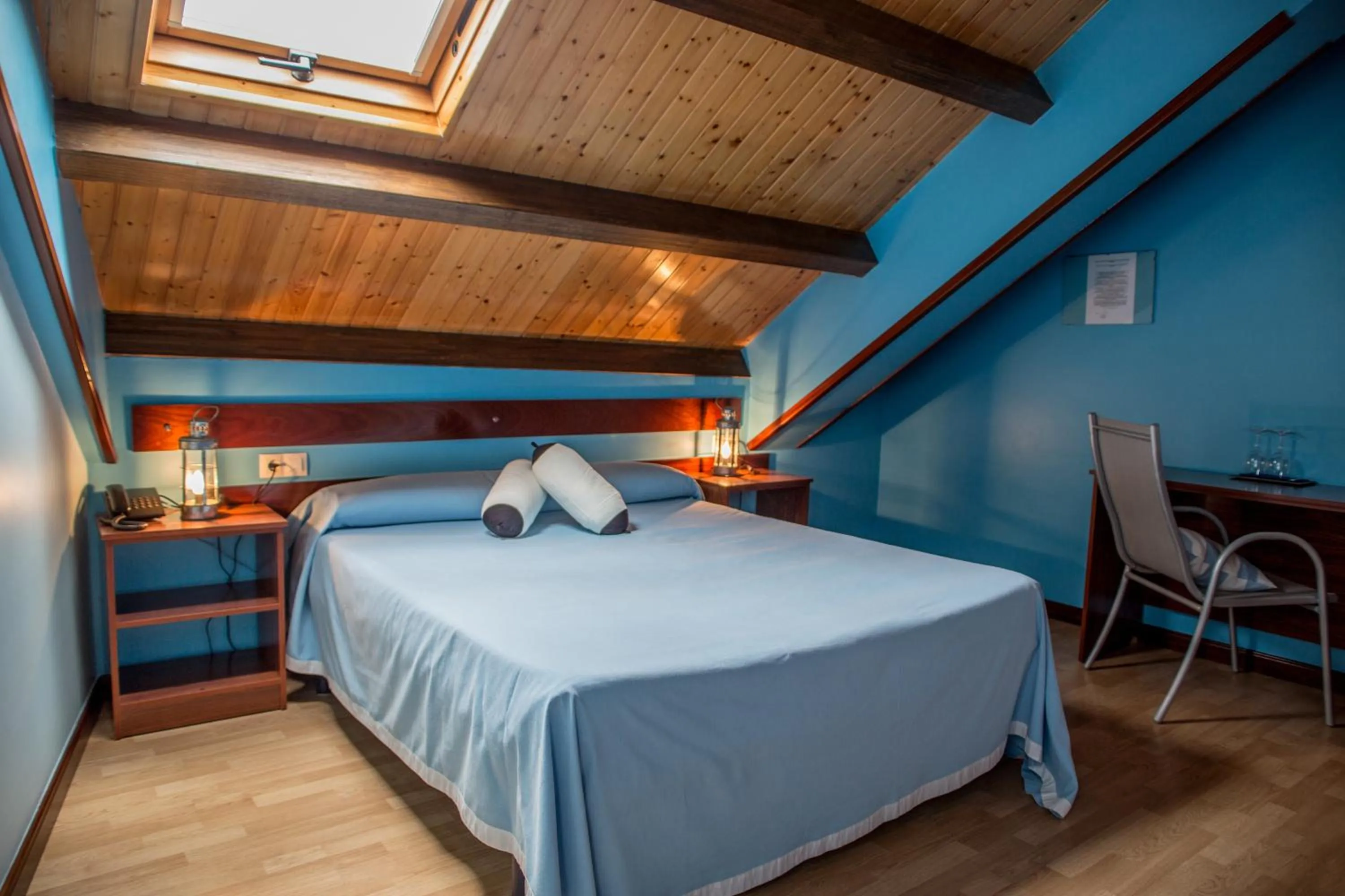 Bed in Hotel A. G. Porcillan