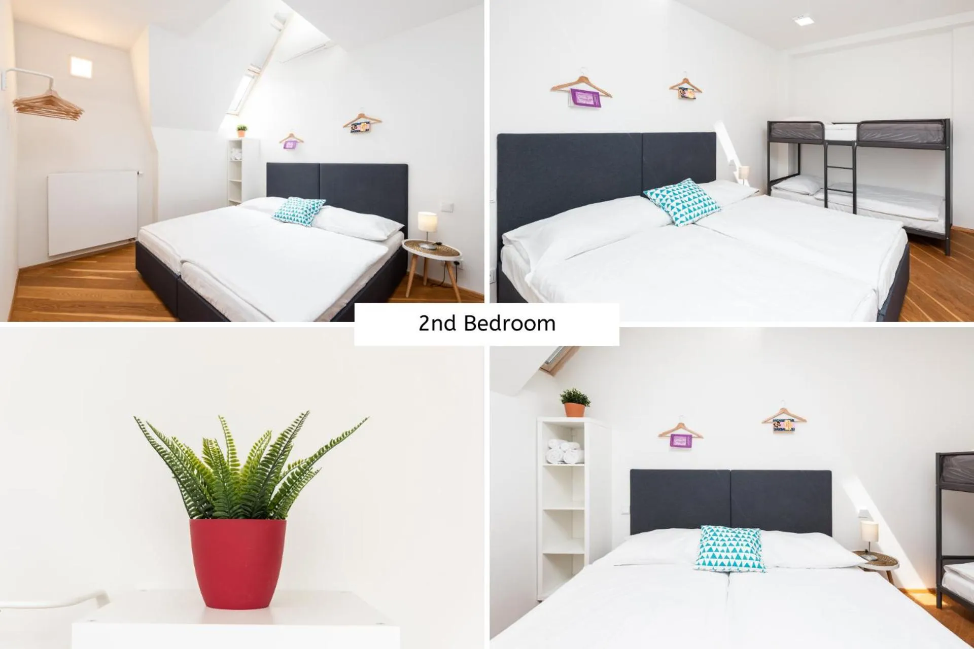 Bedroom, Bed in Rehorova apartments by Pragueforyou