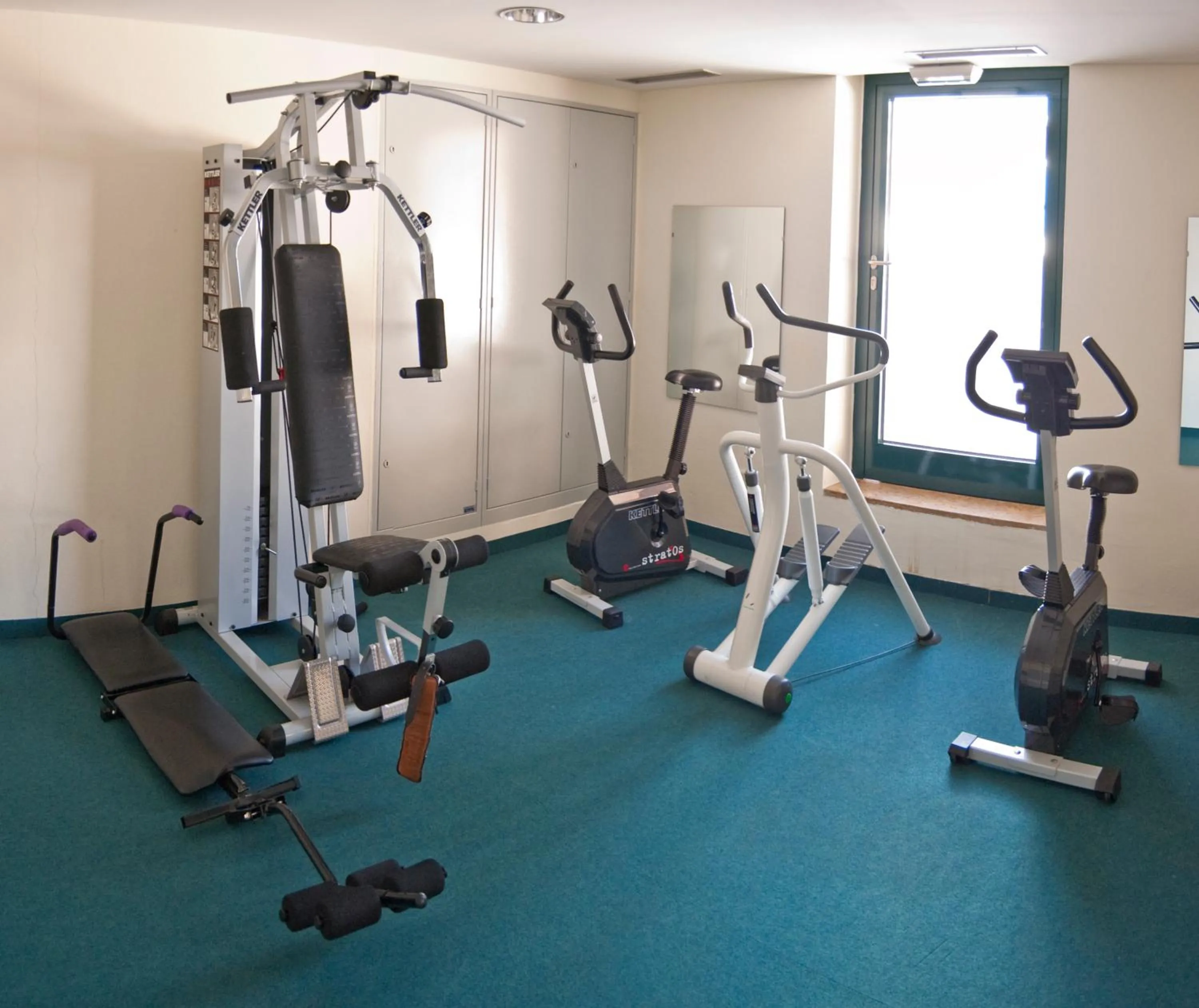 Fitness centre/facilities in Hotel Wagner