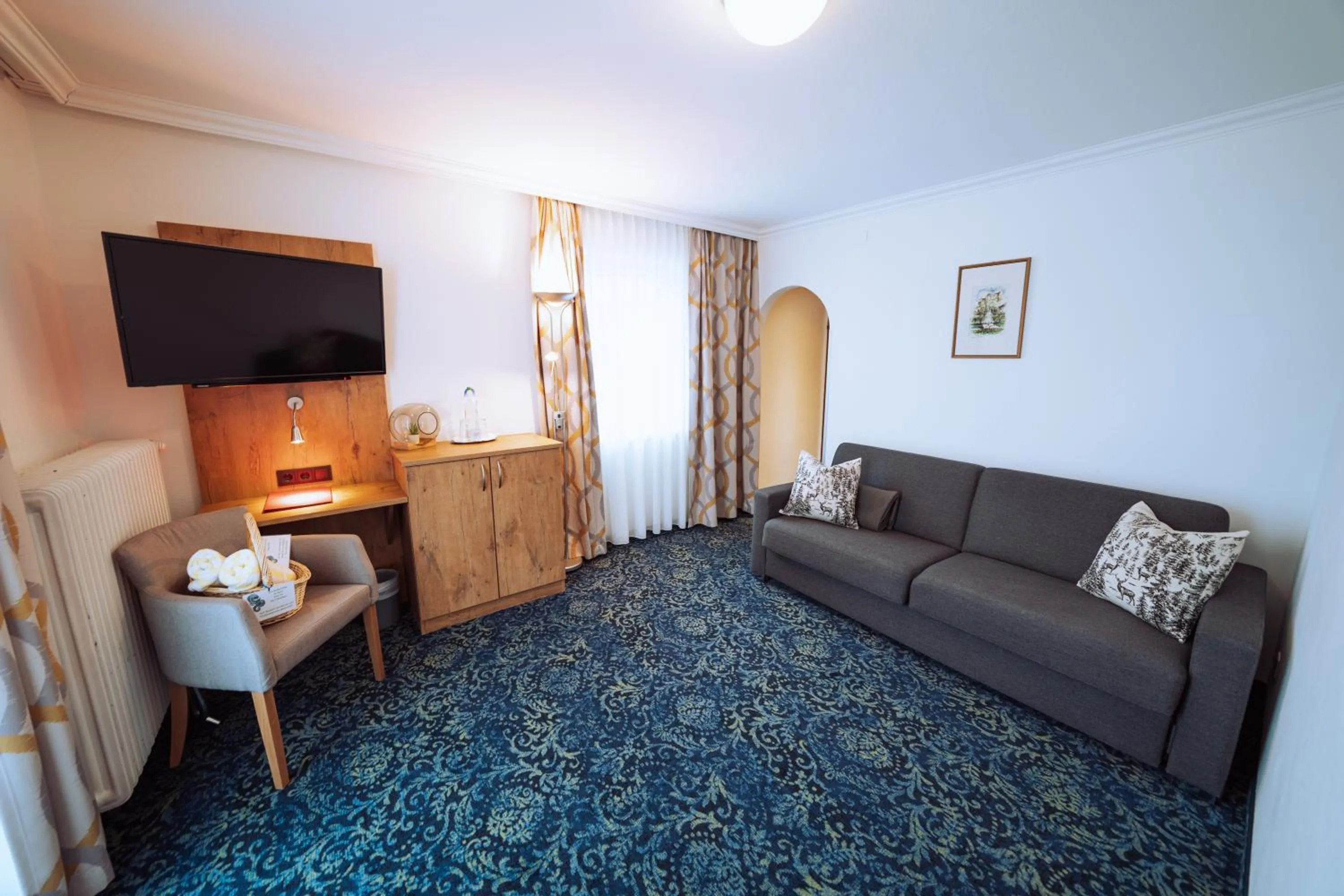 Living room in Hotel Wagner