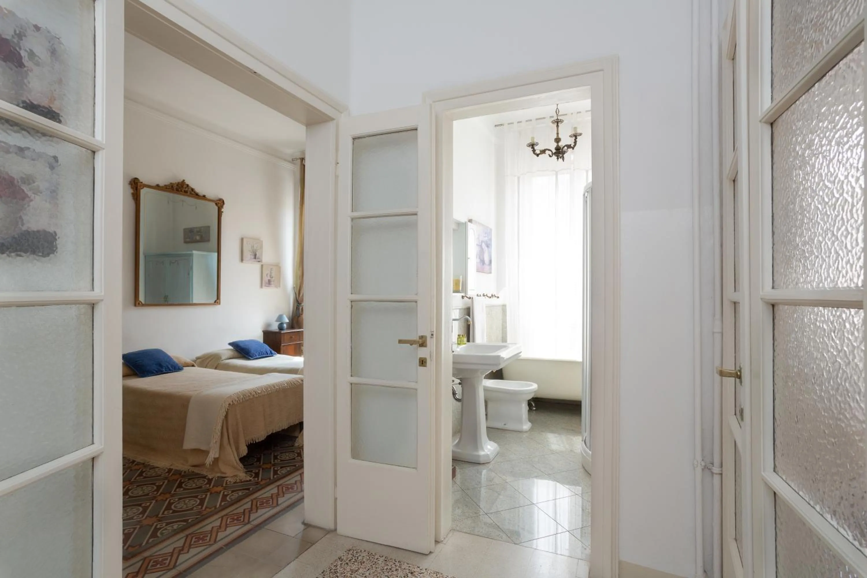 Bed in La Castellana