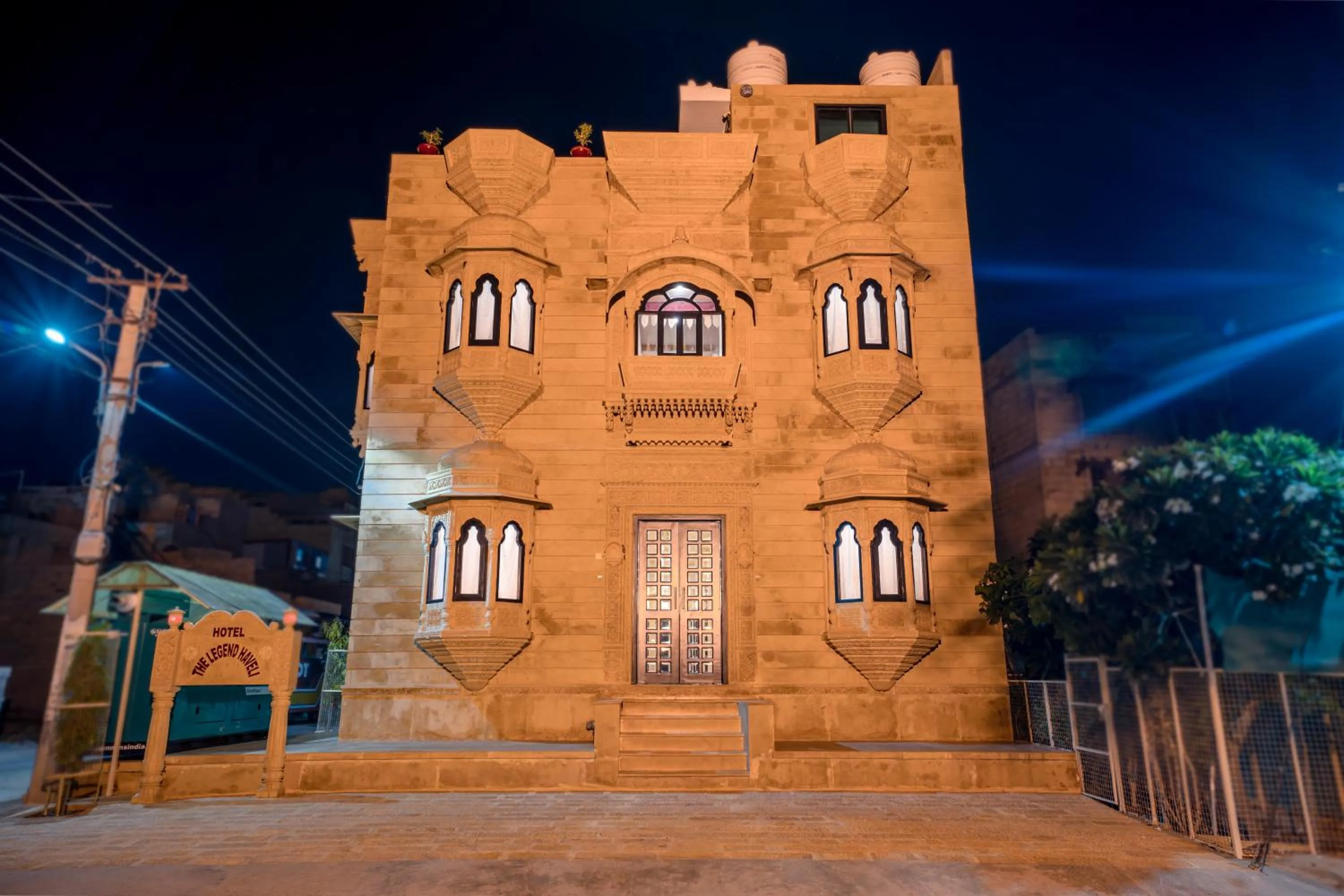 Facade/entrance in The Legend Haveli