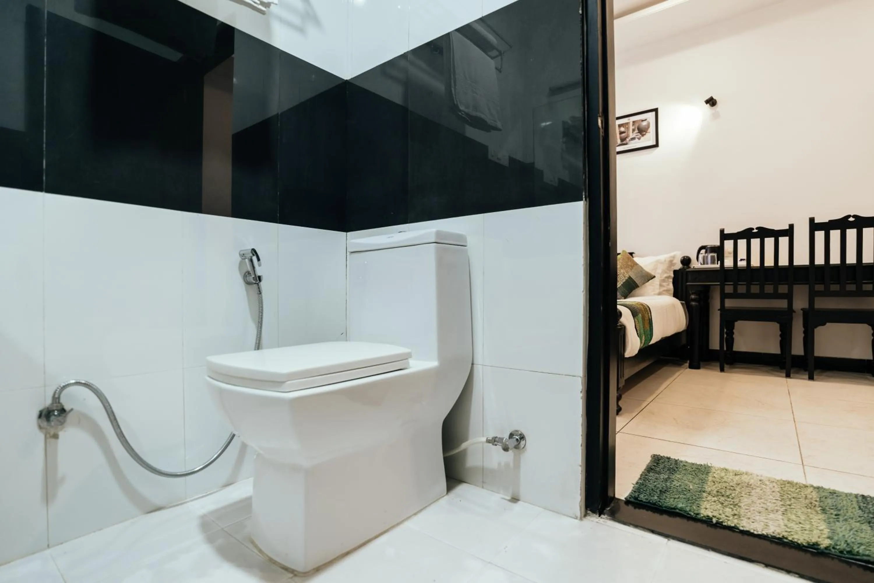 Toilet, Bed in The Legend Haveli